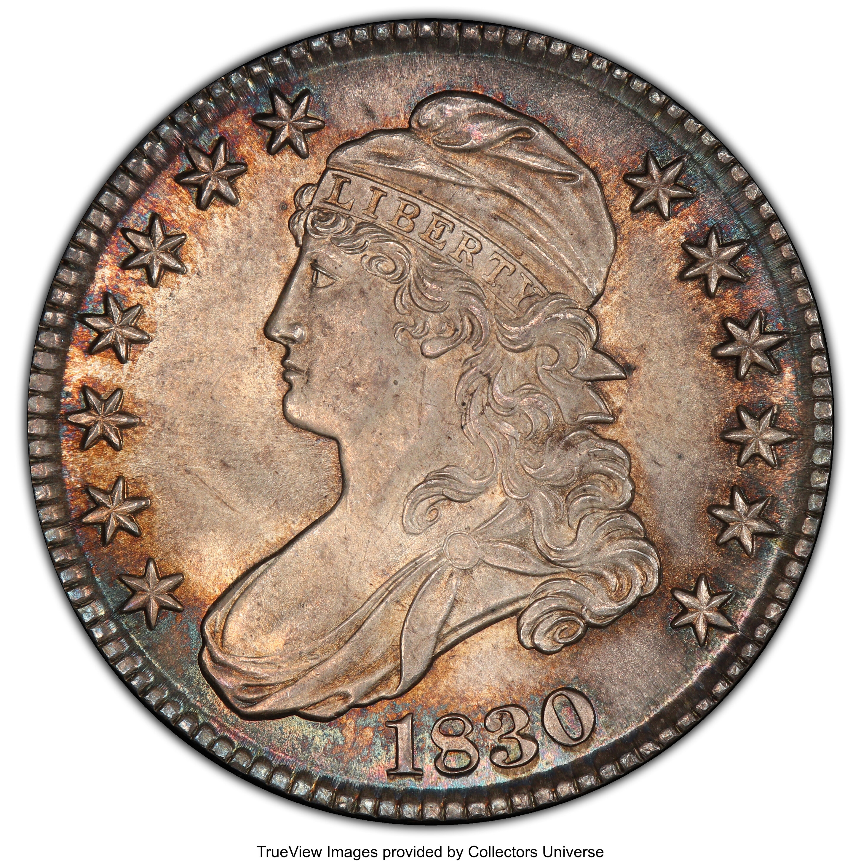 image for: 1830 50C Small 0, O-113, R.1, MS66 PCGS. CAC....