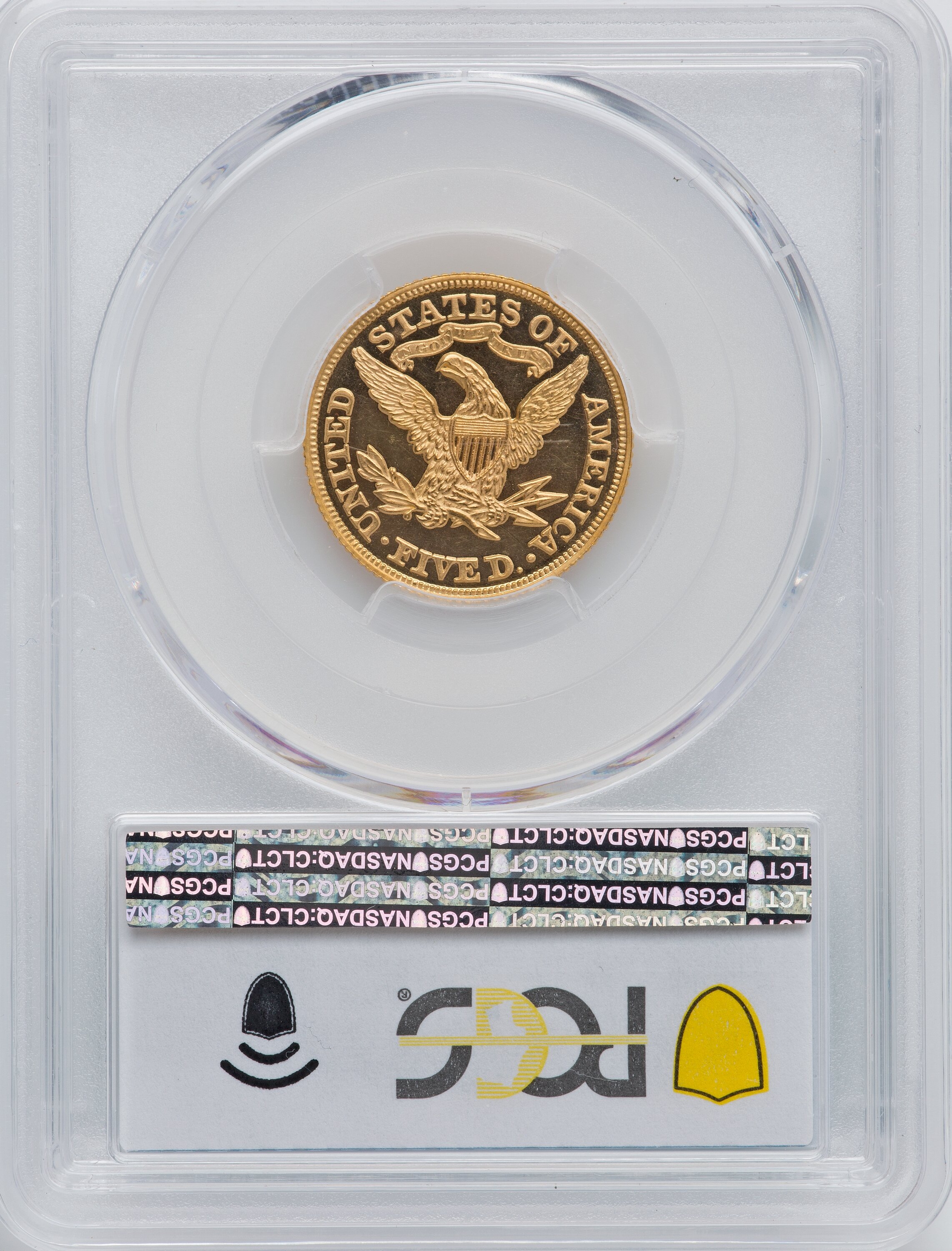 image for: 1866 $5 PR64 Deep Cameo PCGS. CAC. JD-1, Low R.7....