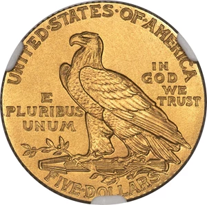 image for: 1914 $5 PR67 NGC. JD-1, Low R.5. ...
