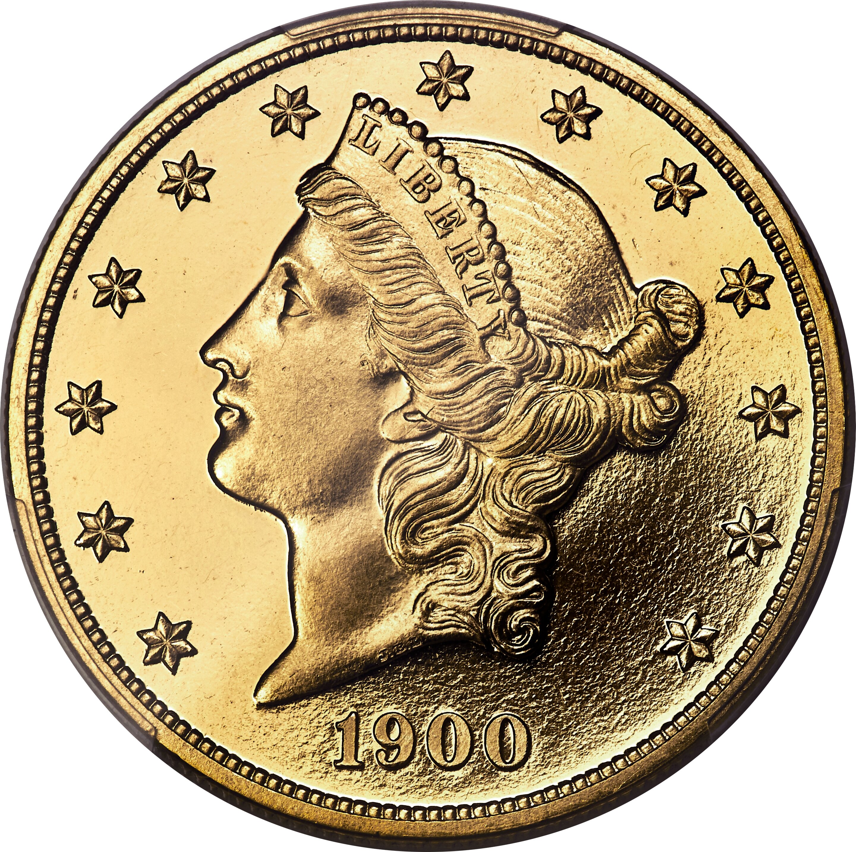 image for: 1900 $20 PR65 Deep Cameo PCGS. JD-1, High R.4....