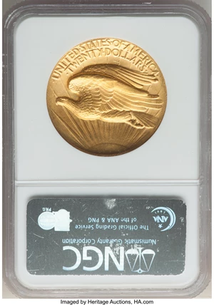 image for: 1907 $20 High Relief PR63 NGC....