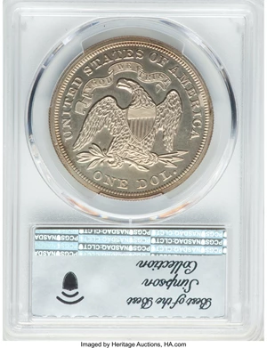 image for: 1871 $1 Dollar, Judd-1138A, Pollock-1276, R.8, PR63 PCGS....