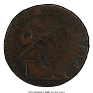image for: 1785 VERMNT Vermont Copper, Immune Columbia Good 6 PCGS. PCGS Population: (2/3 and 0/0+). NGC Census: (1/4 and 0/0+). Good ...
