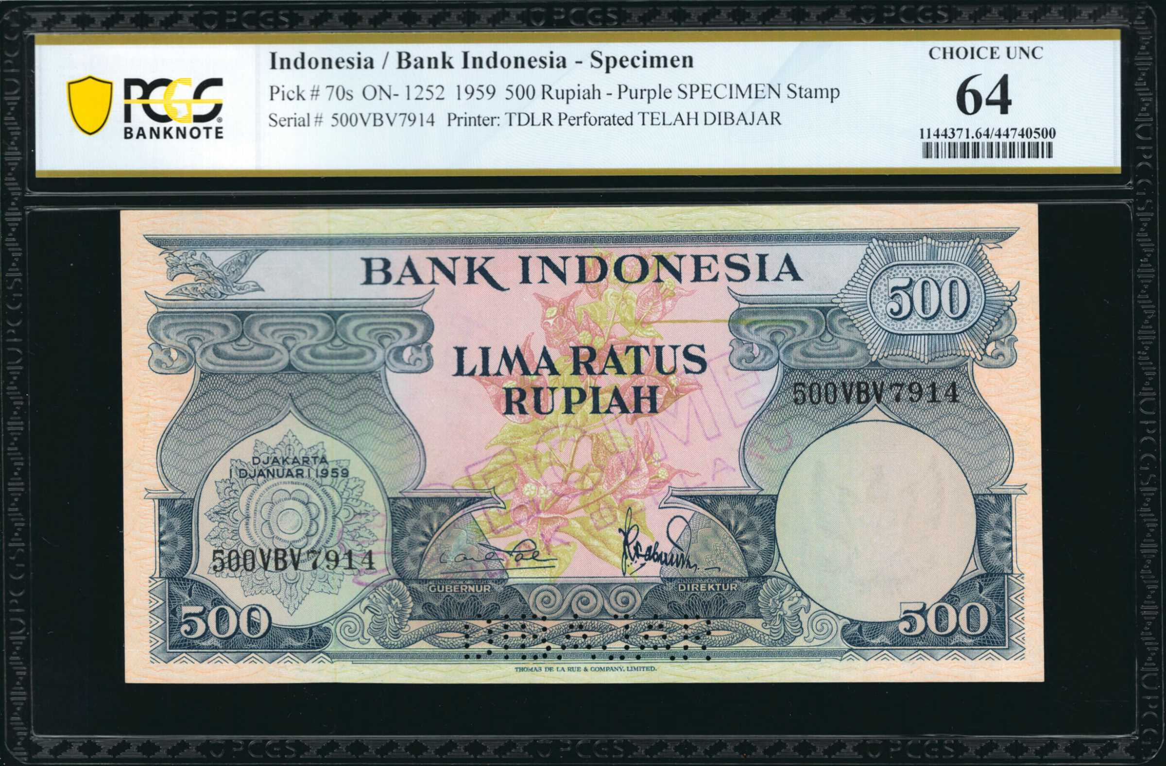 image for: Indonesia  500 rupiah (B532at)