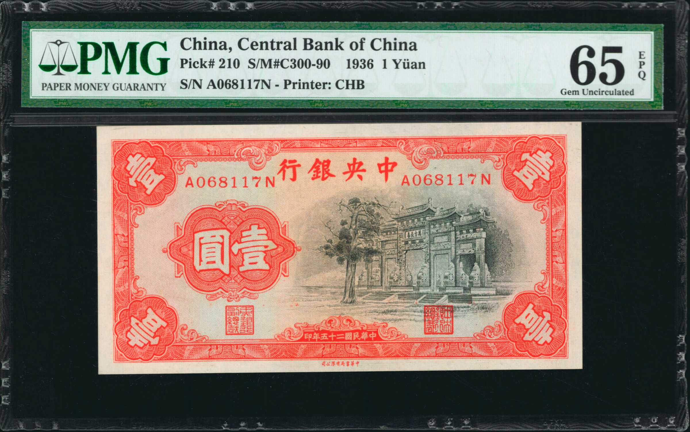 image for: China National Banks  1 yuan(B3069ap)