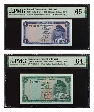 image for: Brunei 1 dollar (B101a)
