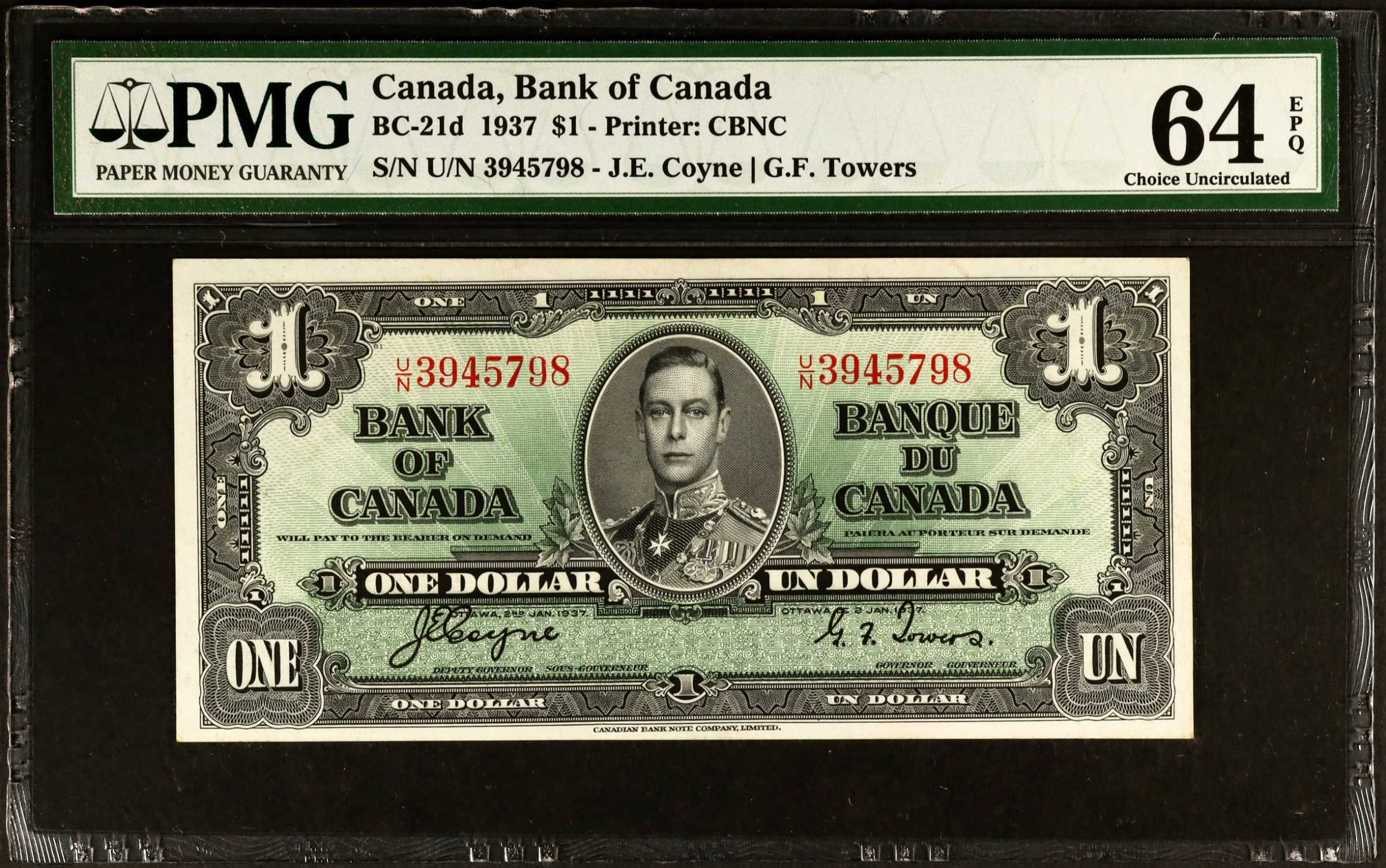 image for: Canada  1 dollar (B321b)