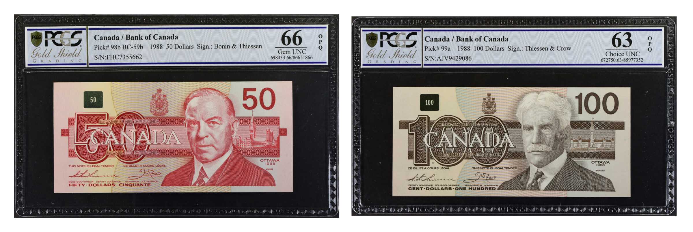 image for: Canada  100 dollars (B362as)