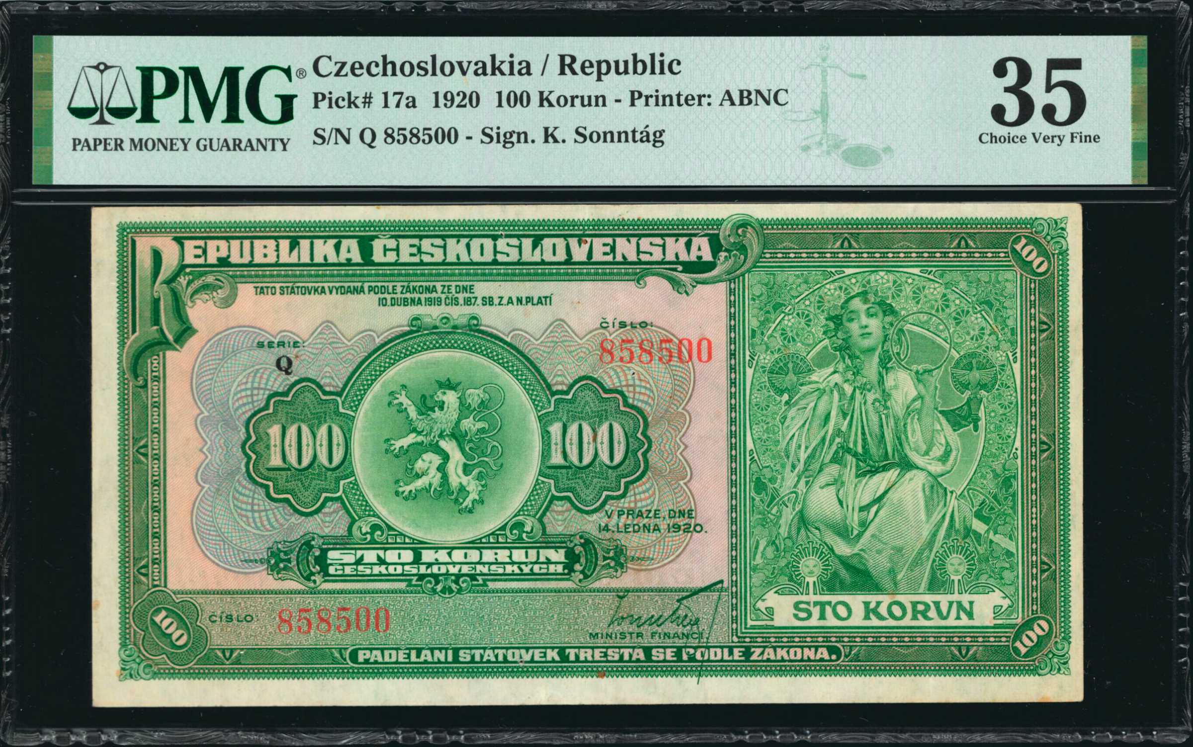 image for: Czechoslovakia  100 korun (B118as)