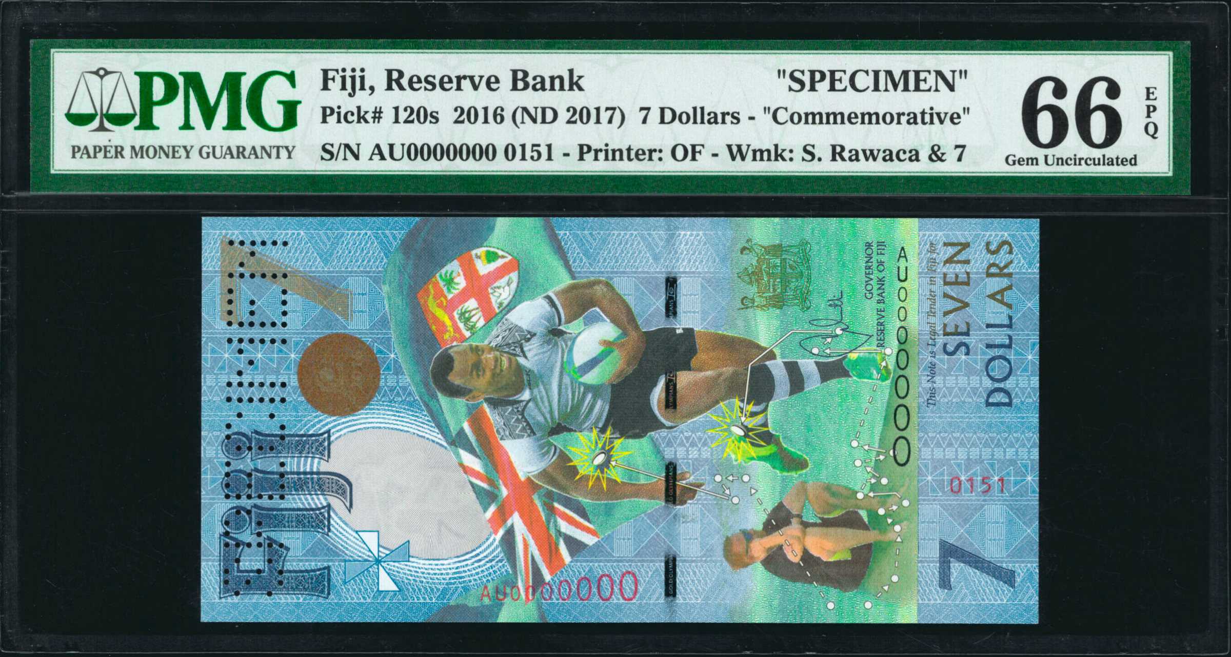 image for: Fiji  7 dollars (B531az)