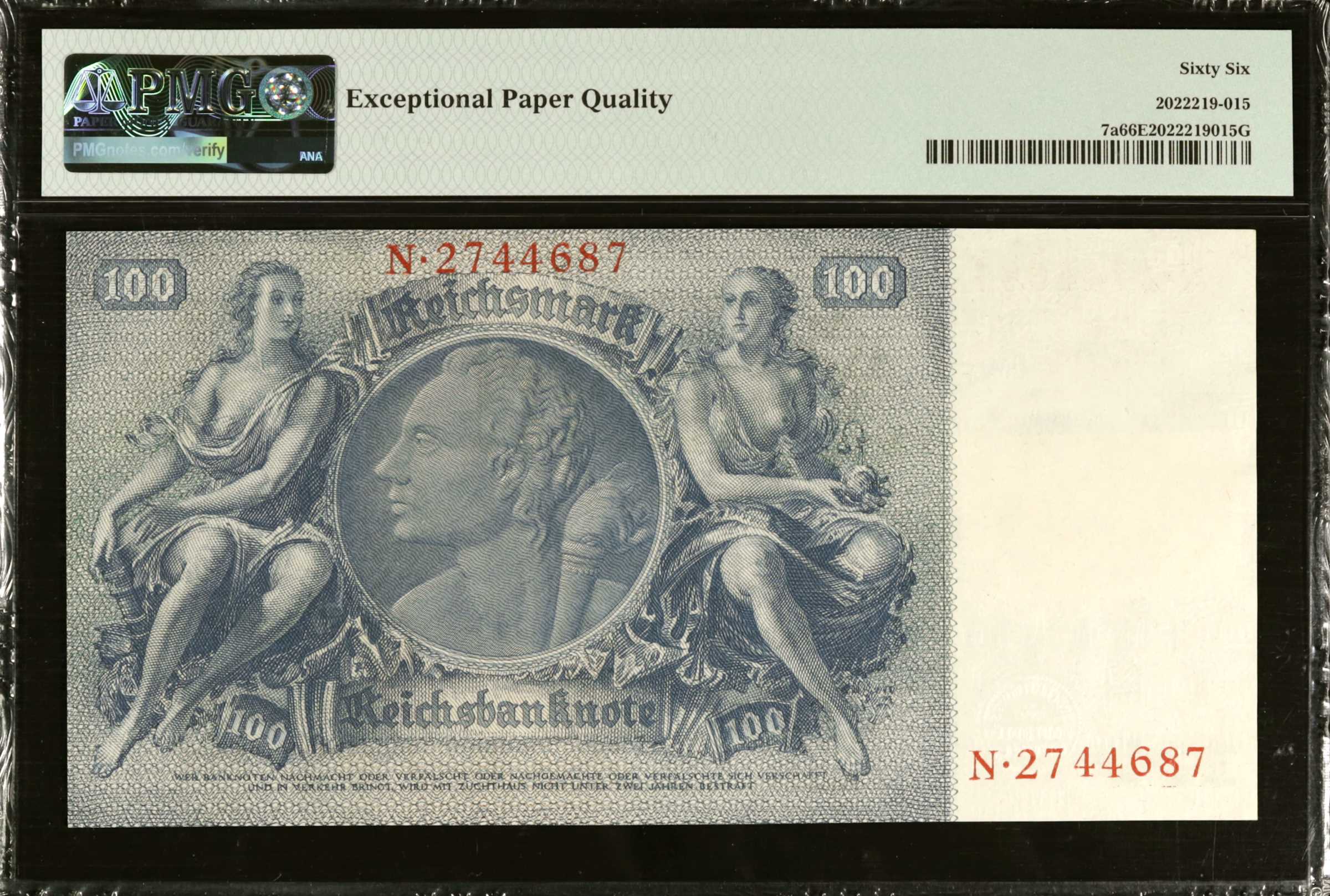 image for: German Democratic Republic  100 deutsche mark (B109a2)