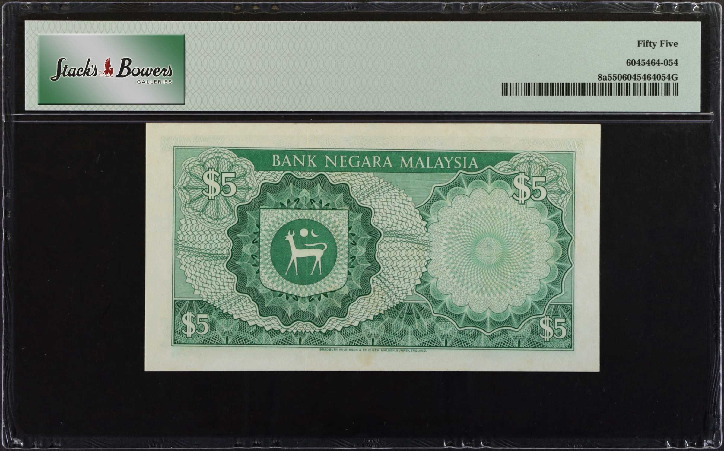 image for: Malaysia  5 ringgit (B108a)
