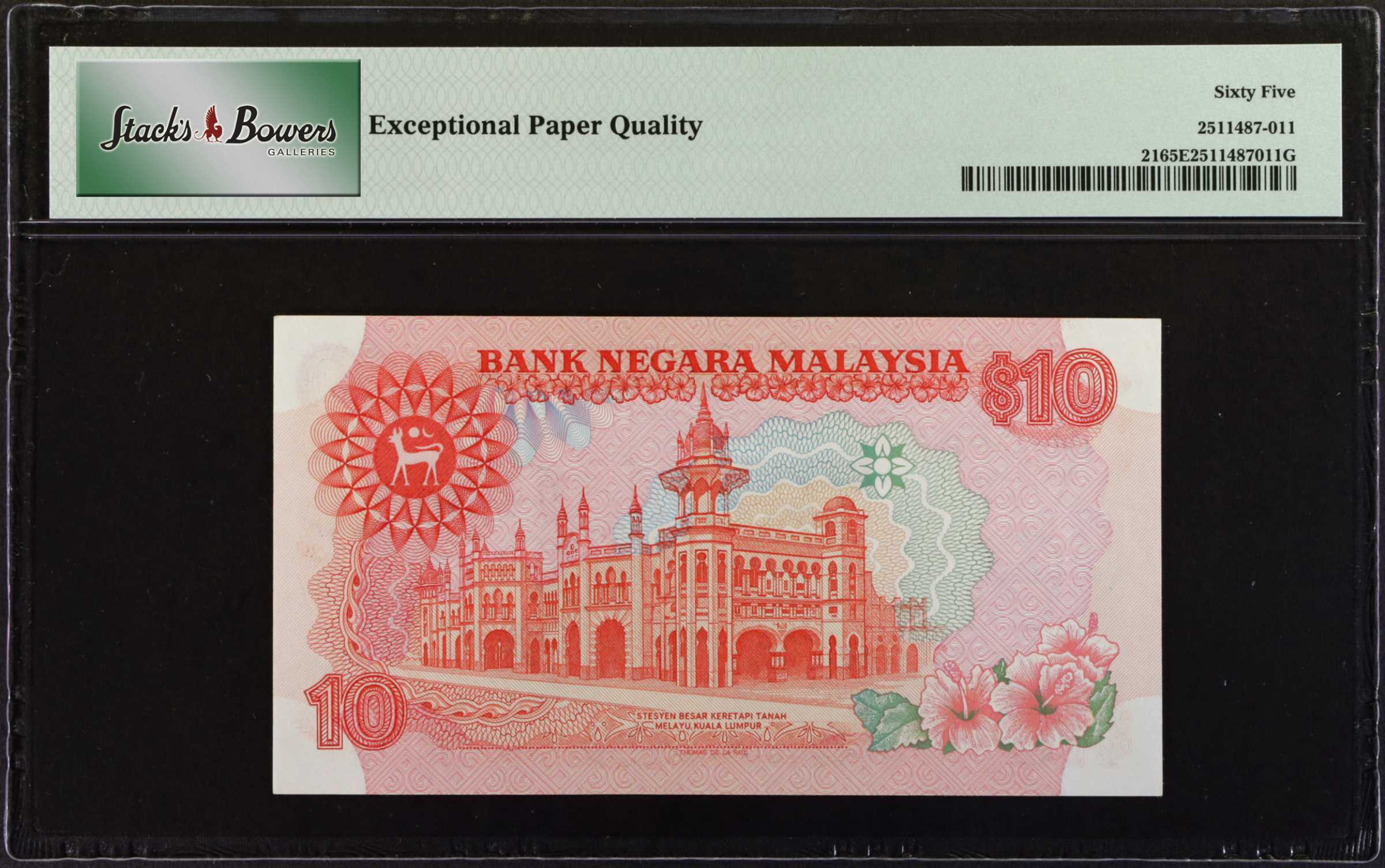 image for: Malaysia  10 ringgit (B121a)