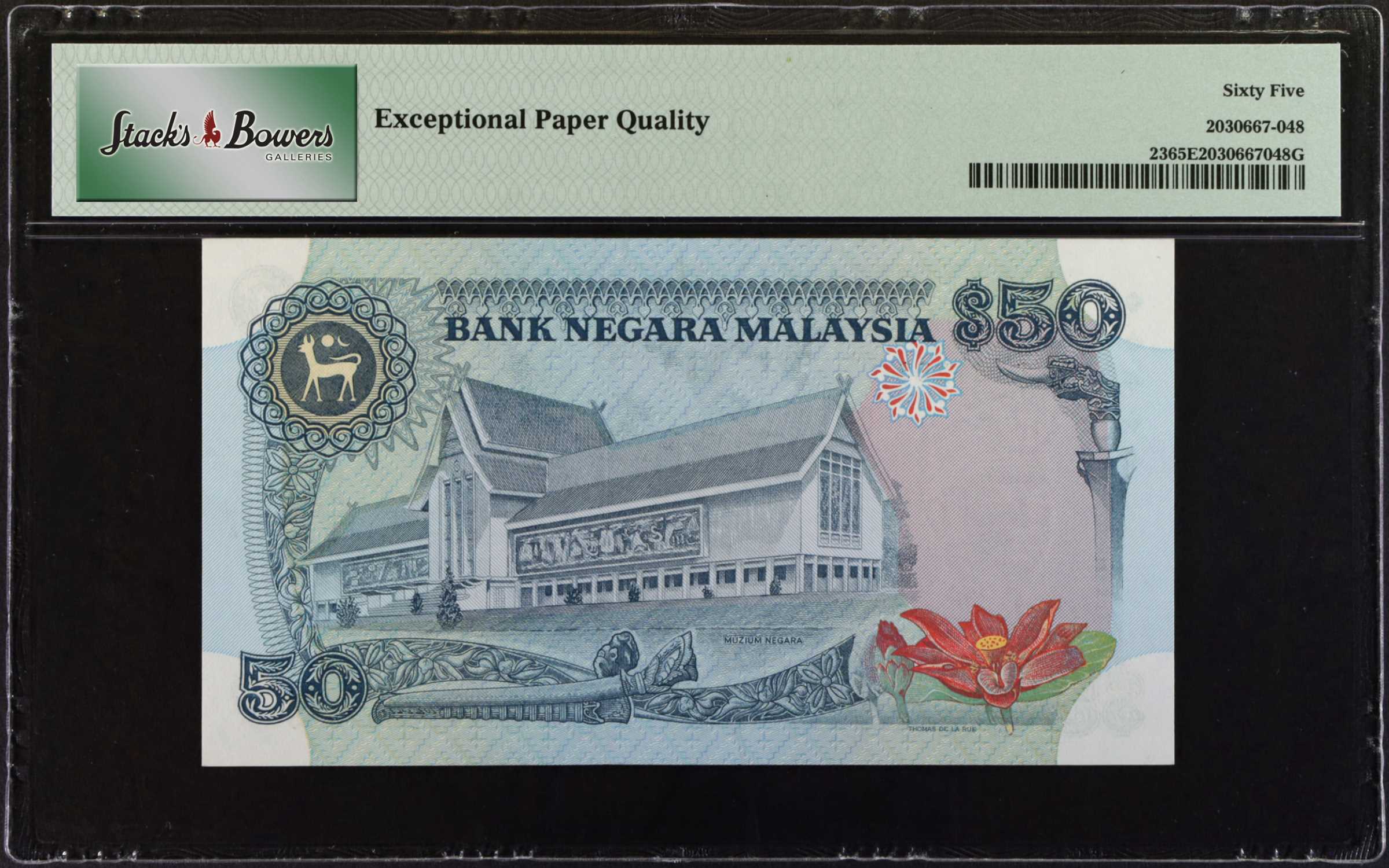 image for: Malaysia  50 ringgit (B123az)