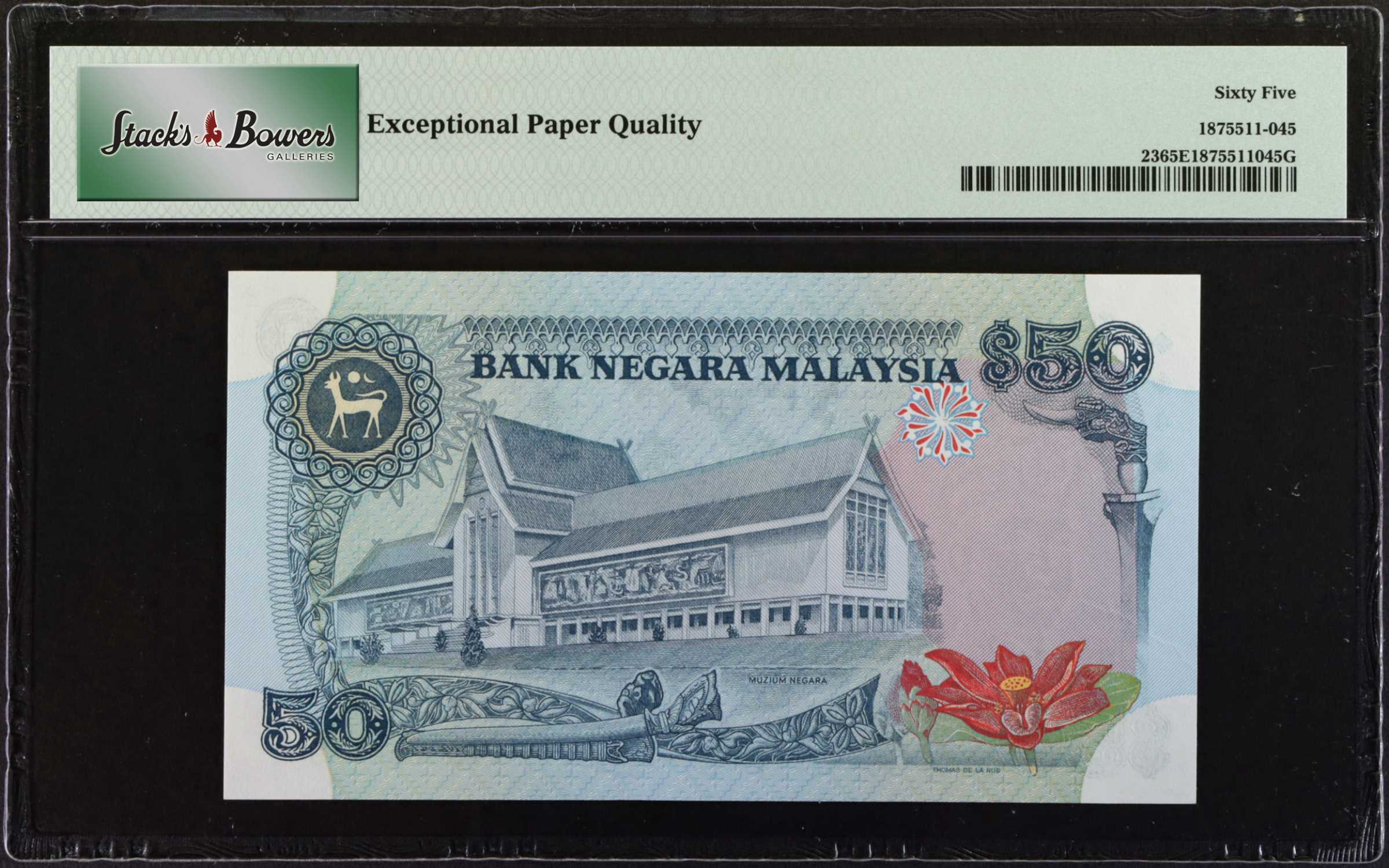 image for: Malaysia  50 ringgit (B123az)
