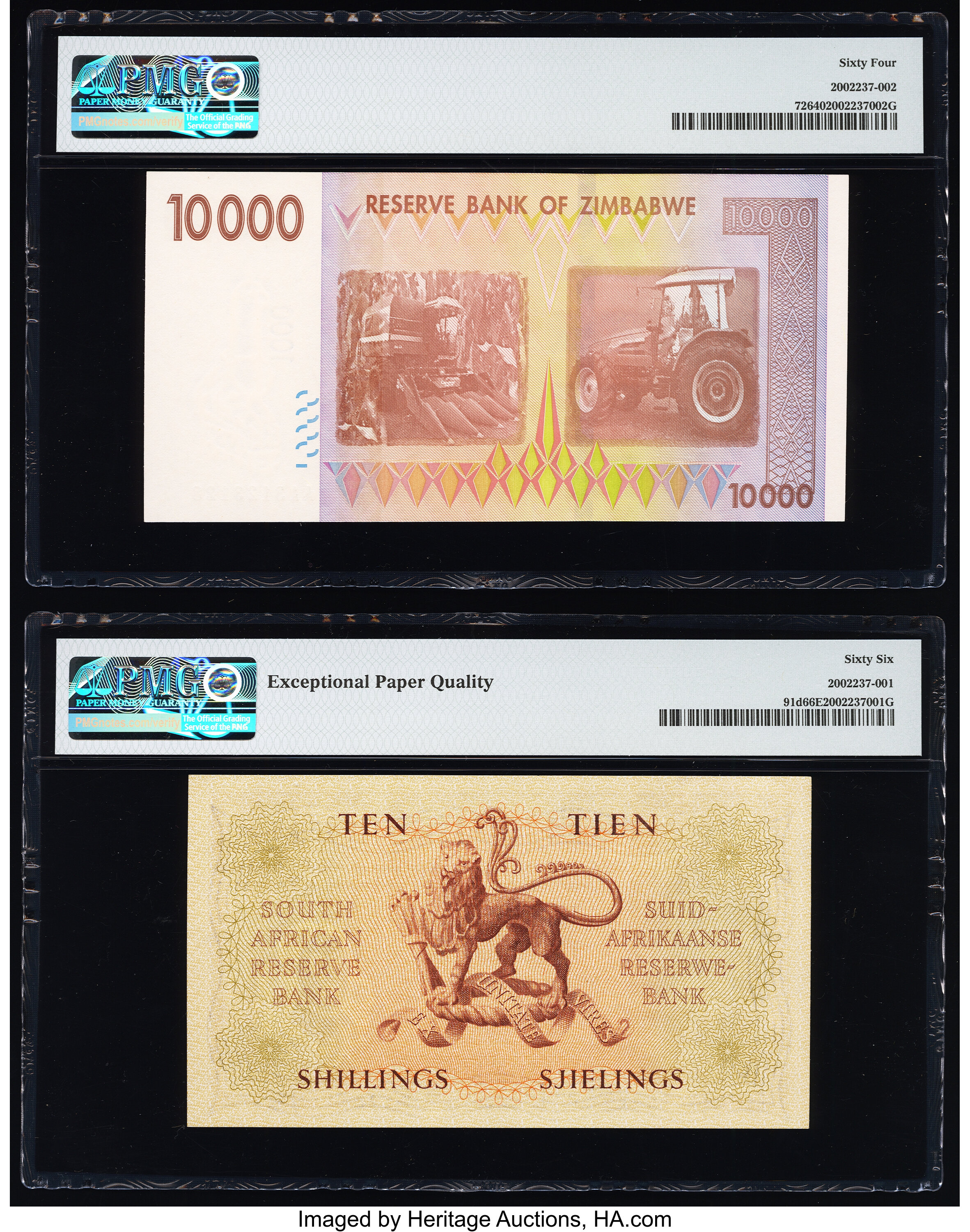 image for: South Africa  10 shillings (B719cs)