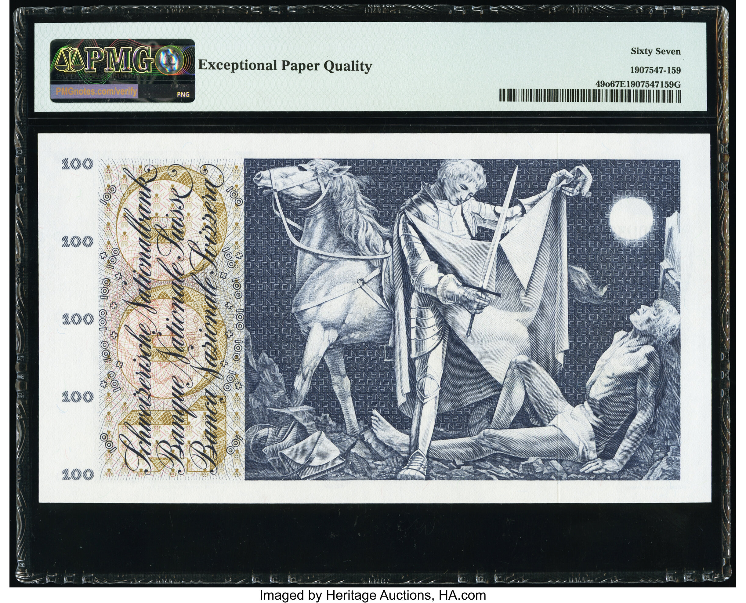 Schweizerische Nationalbank 100 francs B334i,P49 01 01 1967 Schweizerische Nationalbank 100 francs B334i,P49 01 01 1967