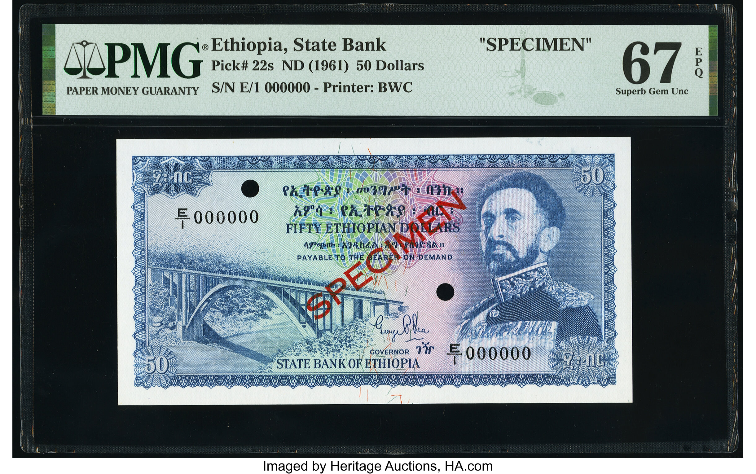 image for: Ethiopia  50 Ethiopian dollars(B211a)
