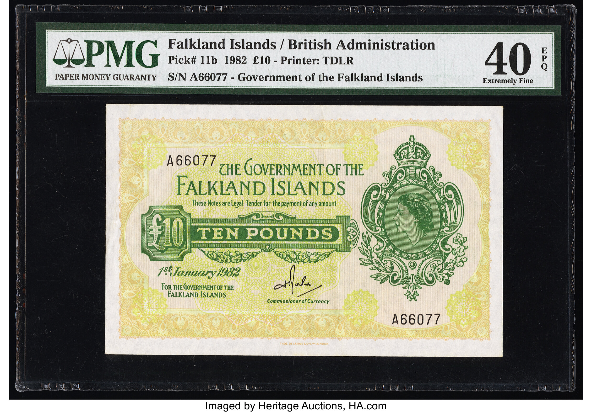 image for: Falkland Islands  10 pounds (B216a)