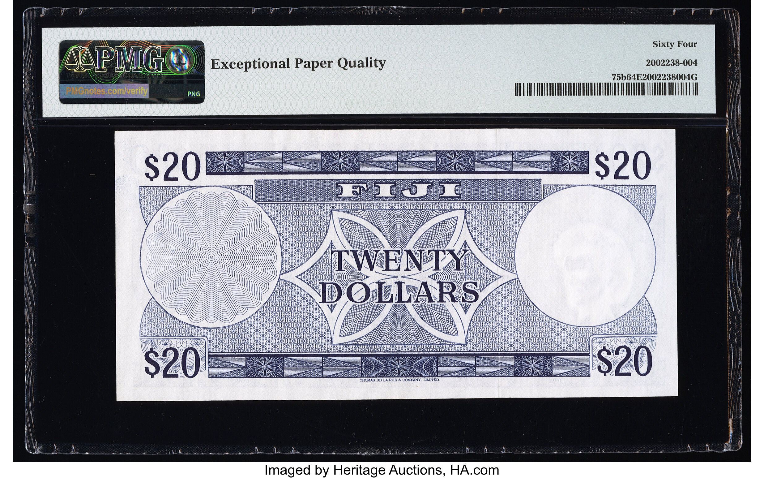 image for: Fiji  20 dollars (B406z)