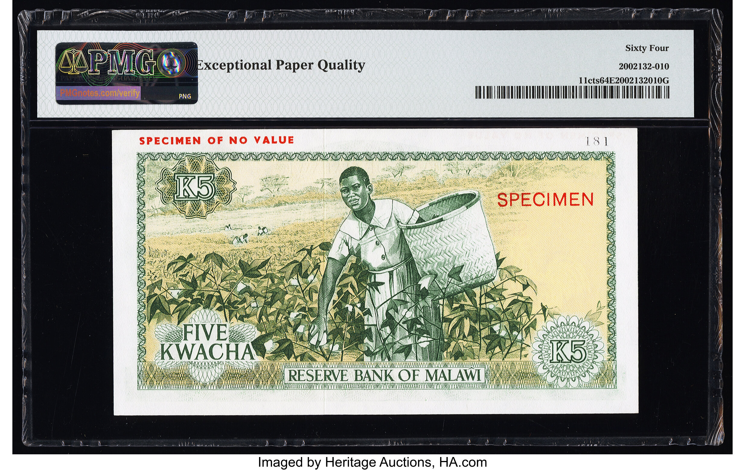 image for: Malawi  5 kwacha(B111t)