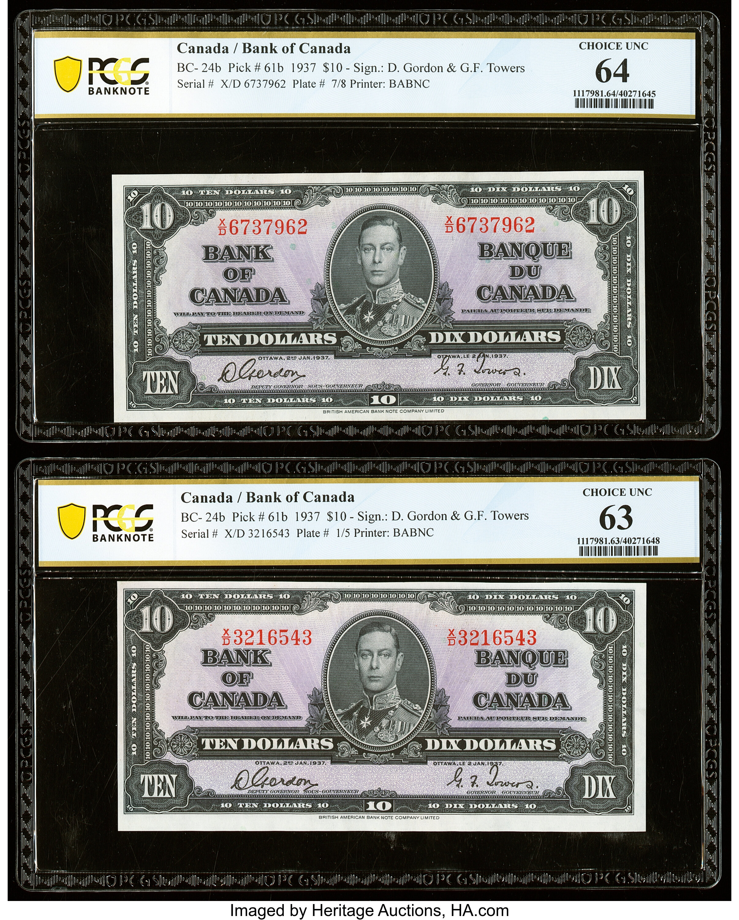 image for: Canada  10 dollars (B324c)