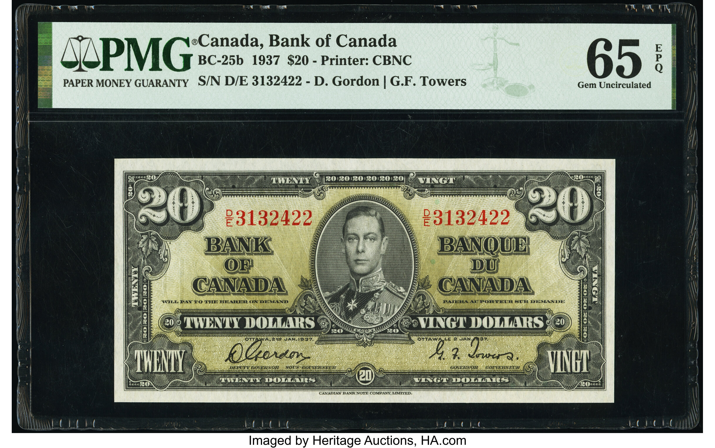 image for: Canada  20 dollars (B325c)
