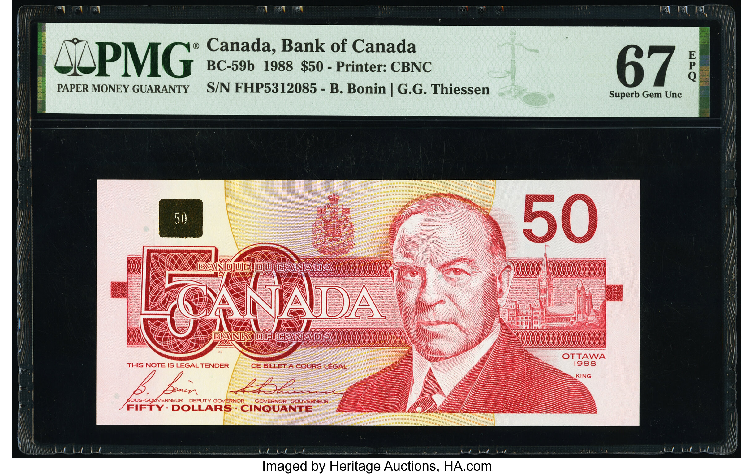 image for: Canada  50 dollars (B361as)