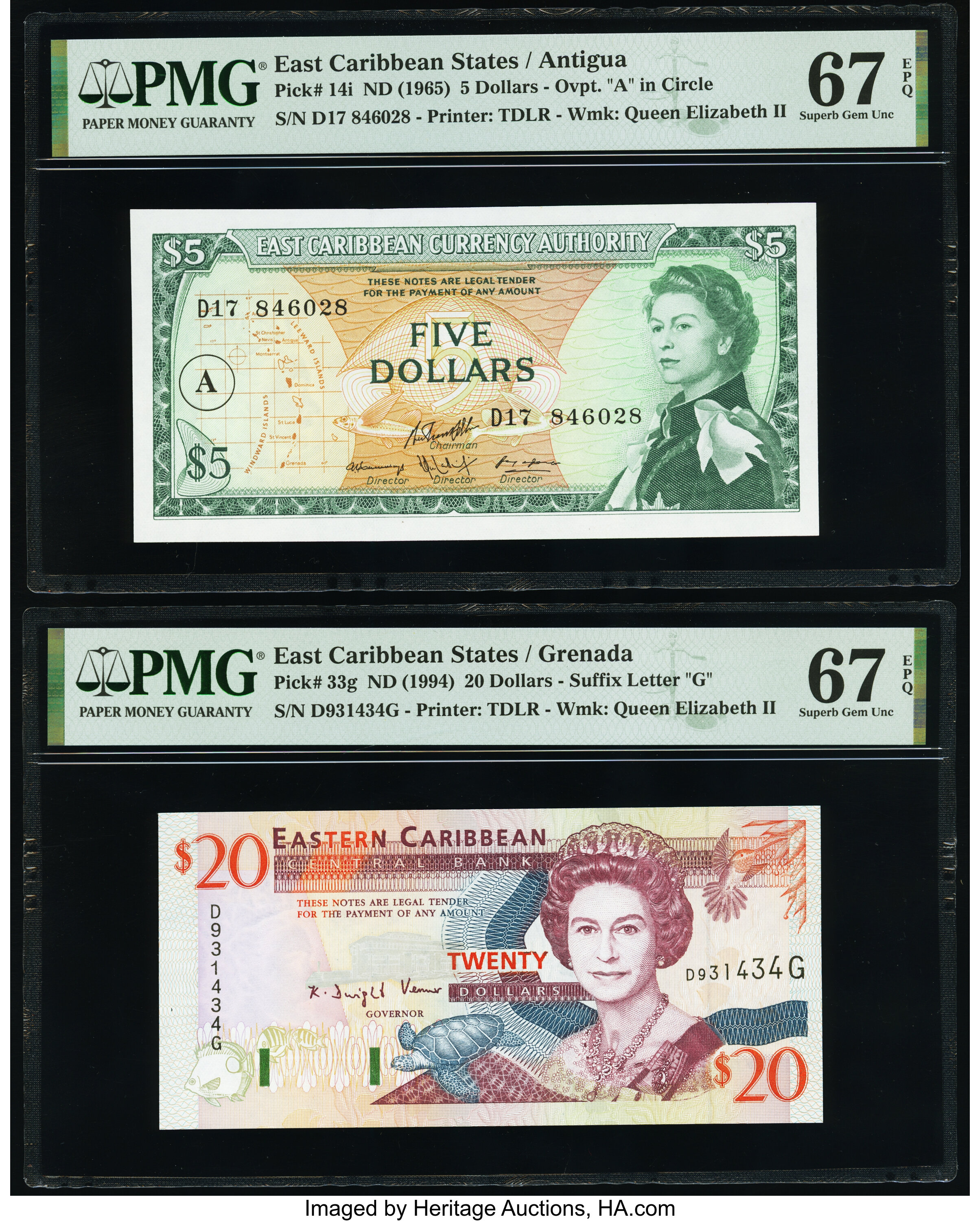 完成品 Eastern Suffix B217l,P33l dollars 20 Bank Pennyral Caribbean ぬいぐるみ