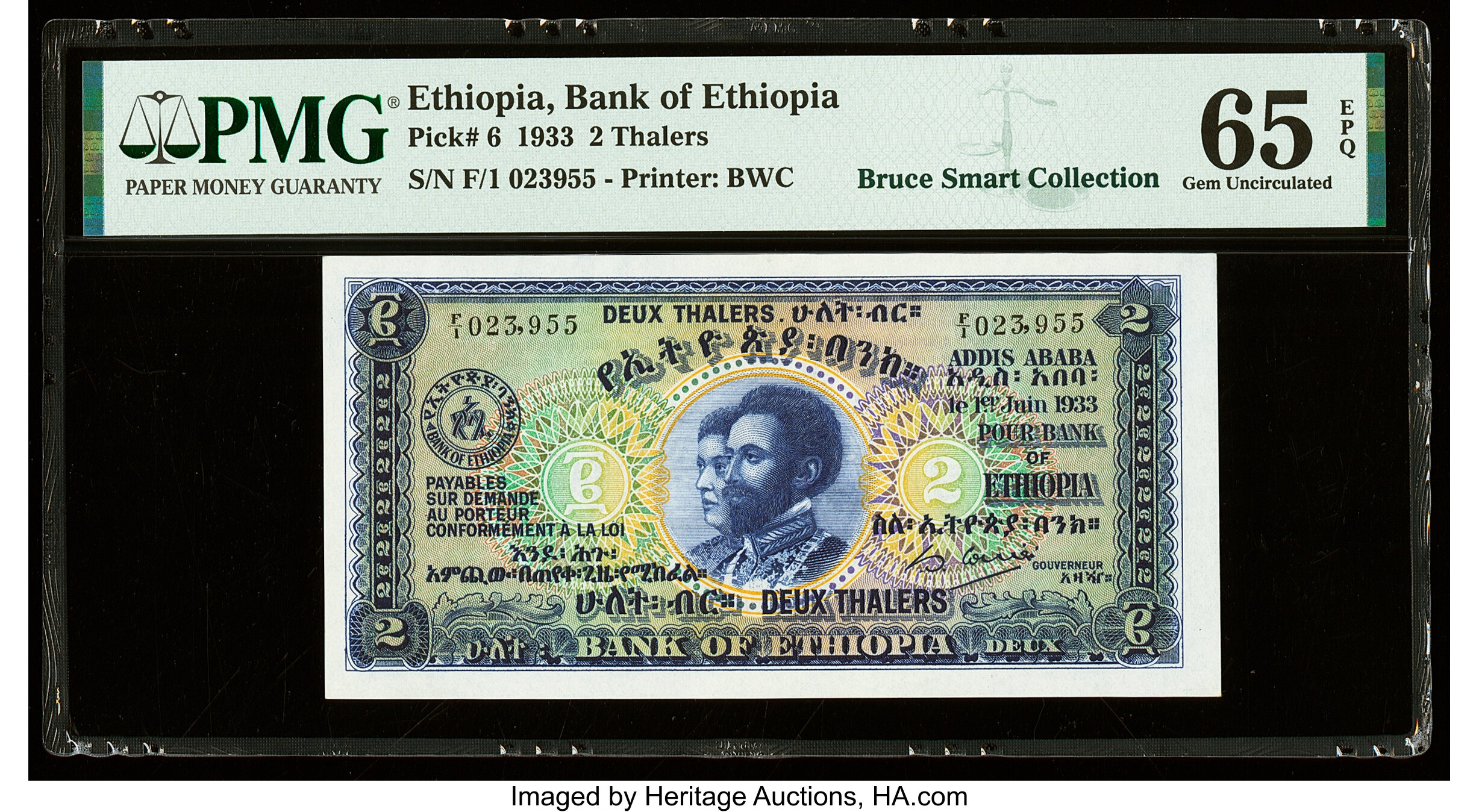 image for: Ethiopia  2 thalers(B101as)