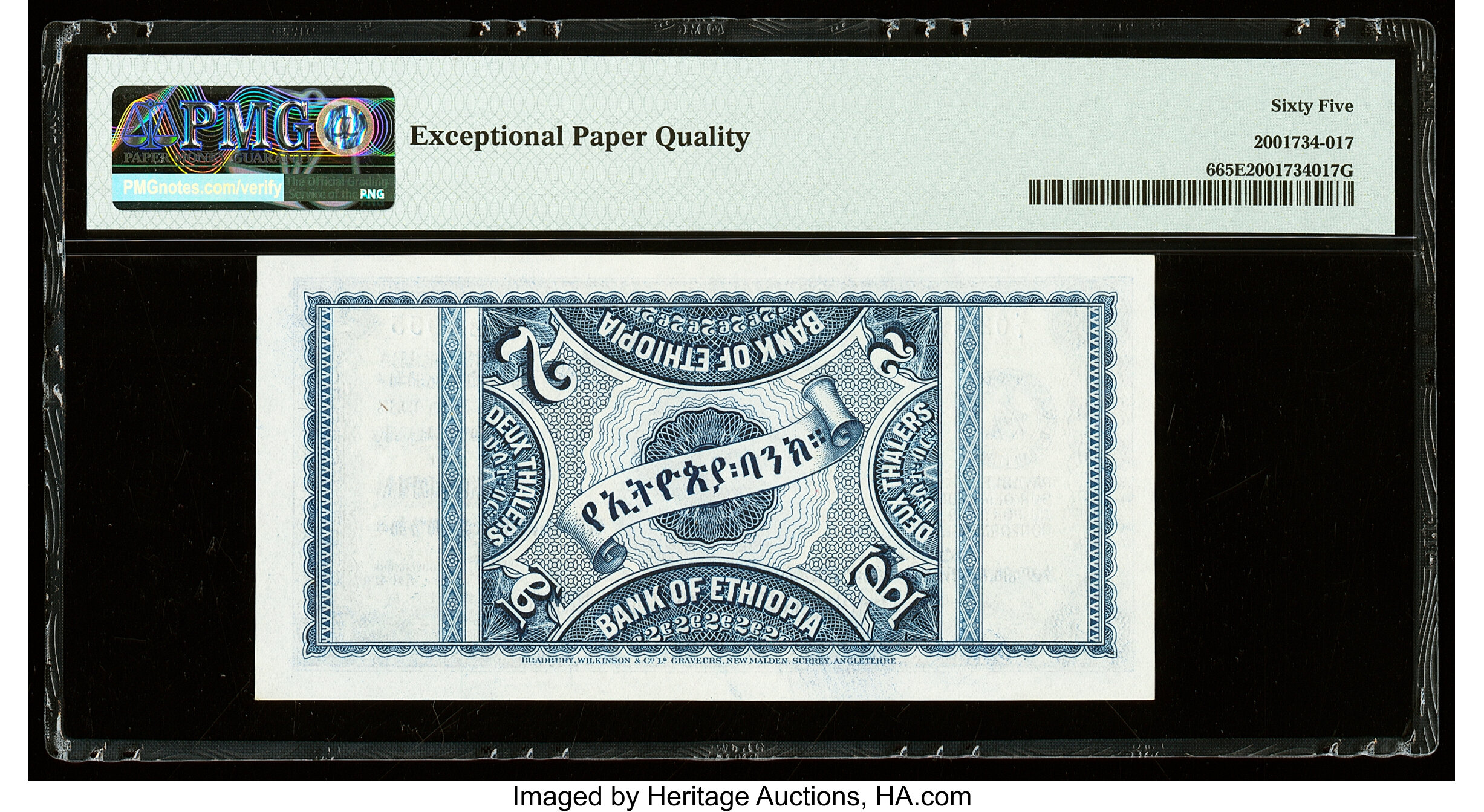 image for: Ethiopia  2 thalers(B101as)