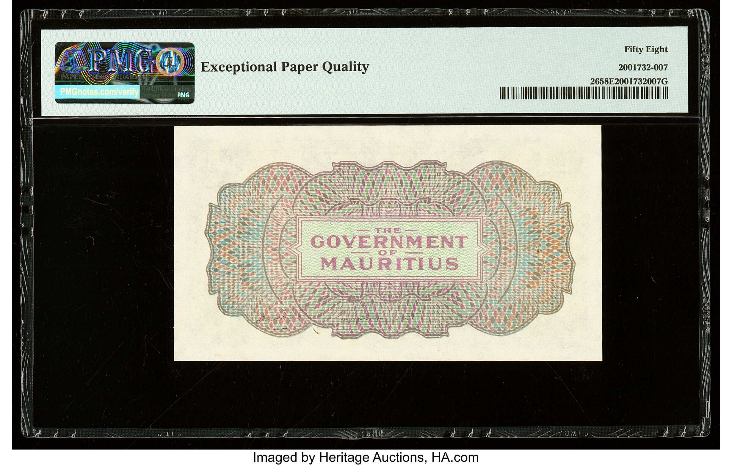 image for: Mauritius  1 rupee (B323b)