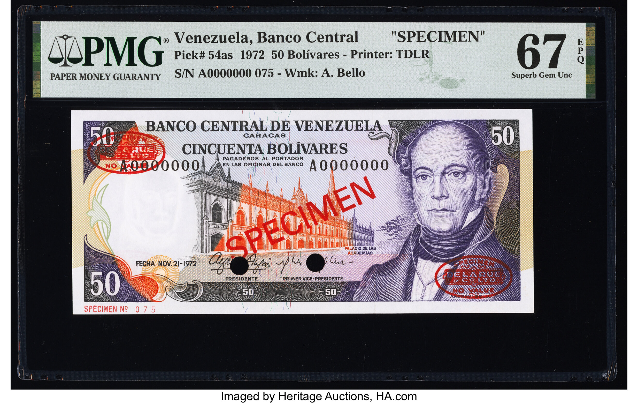 image for: Venezuela  50 bol?vares(B331ds3)