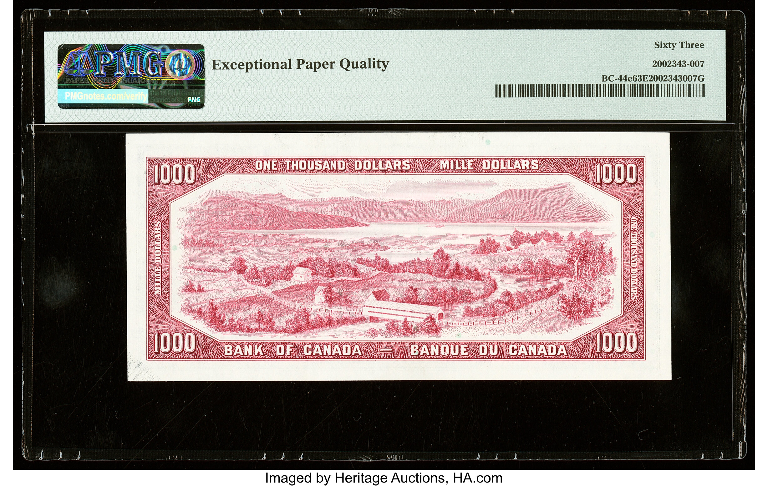 image for: Canada  1,000 dollars (B346b)