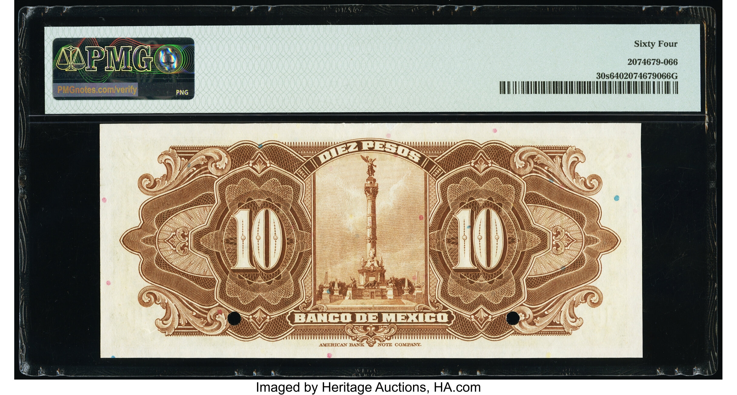 image for: Mexico  10 pesos(B609a)
