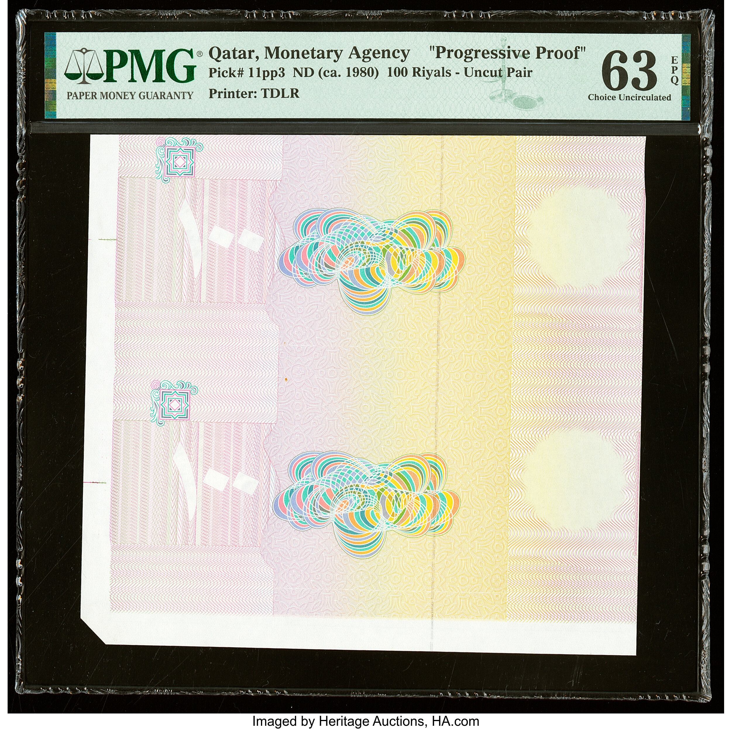 image for: Qatar  100 riyals (B111as3)