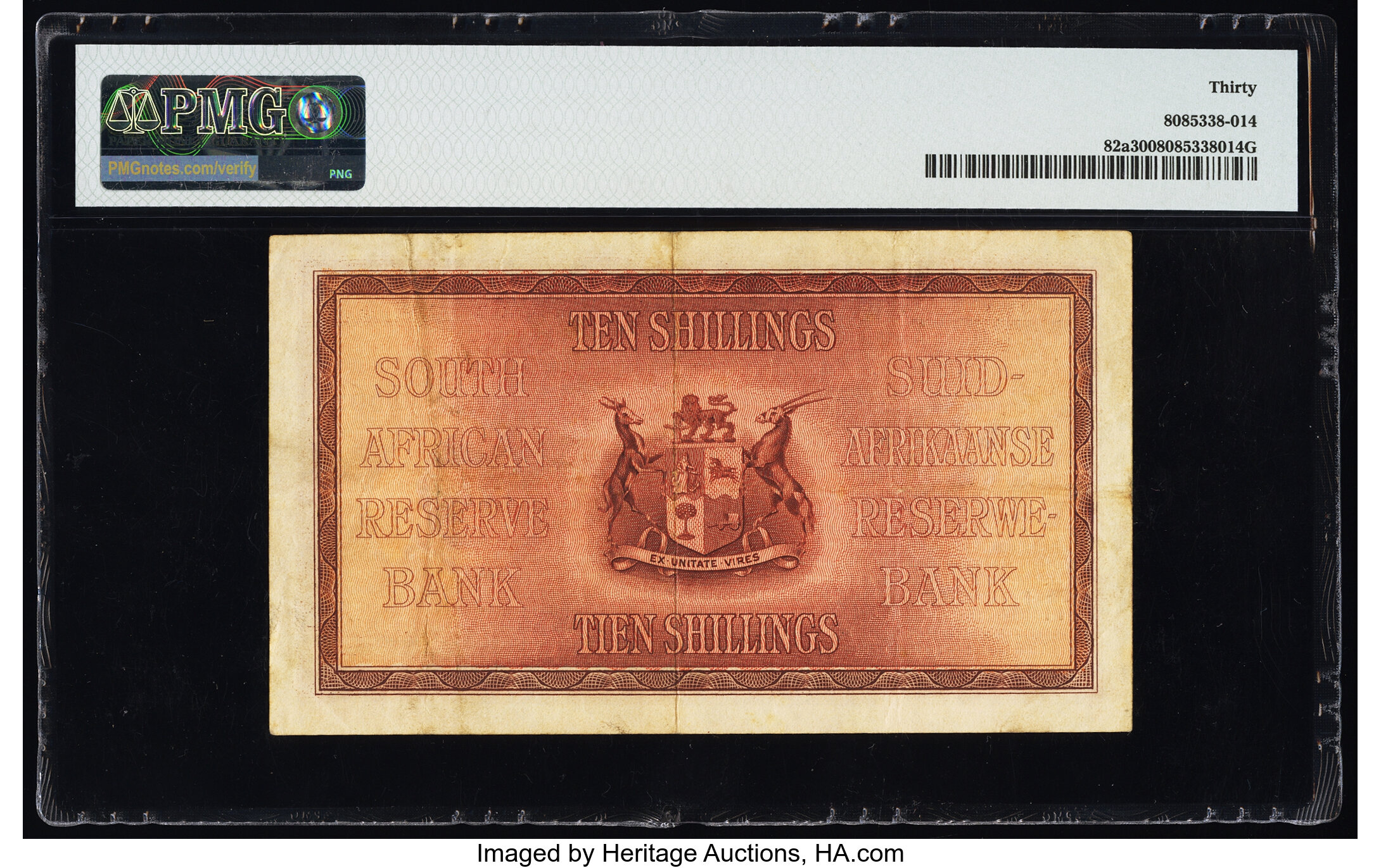 image for: South Africa  10 shillings (B710ds1)