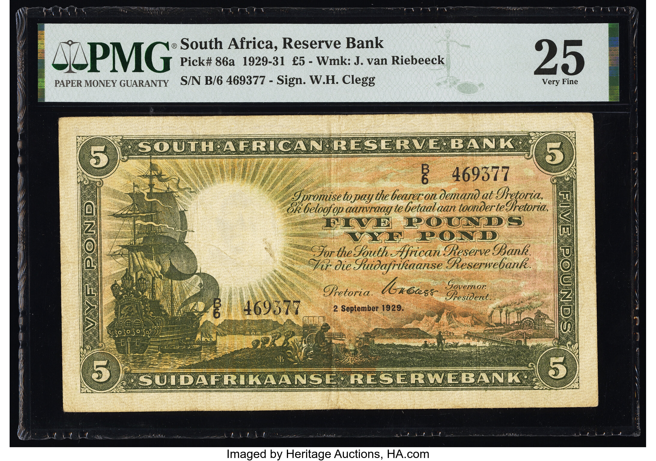 image for: South Africa  5 pounds (B714bs1)