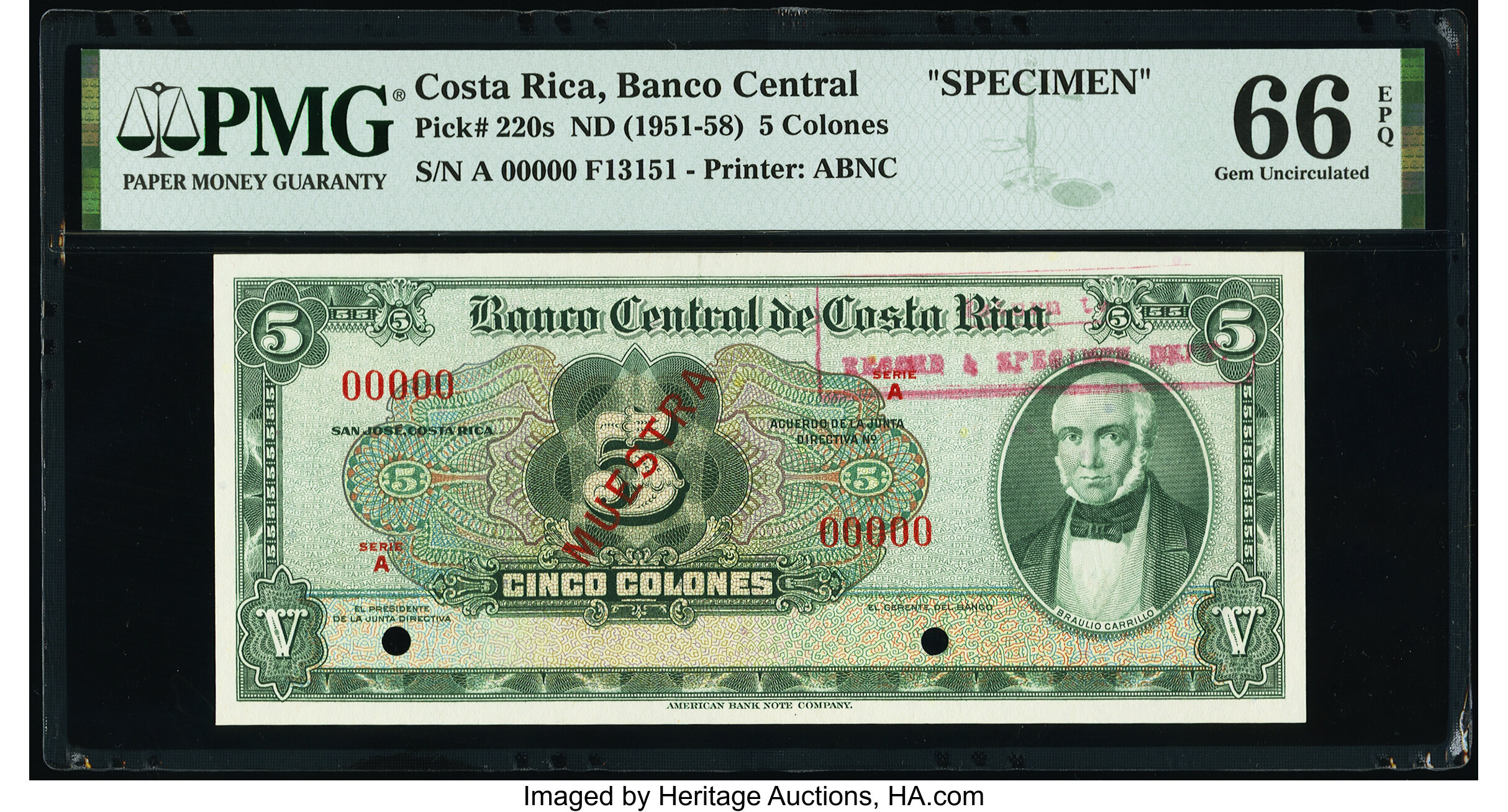 image for: Costa Rica  5 colones(B506b)