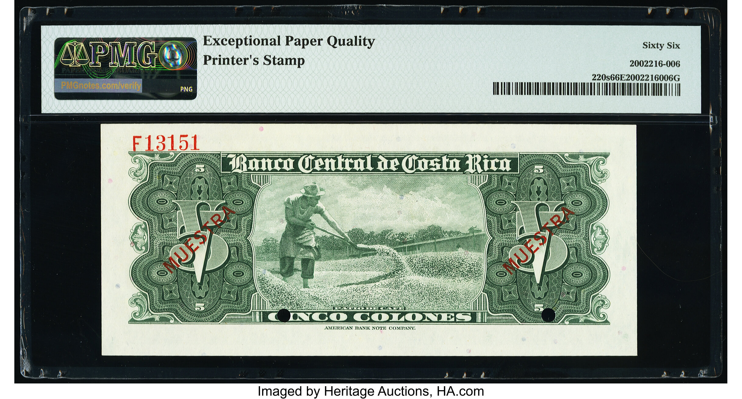 image for: Costa Rica  5 colones(B506f)