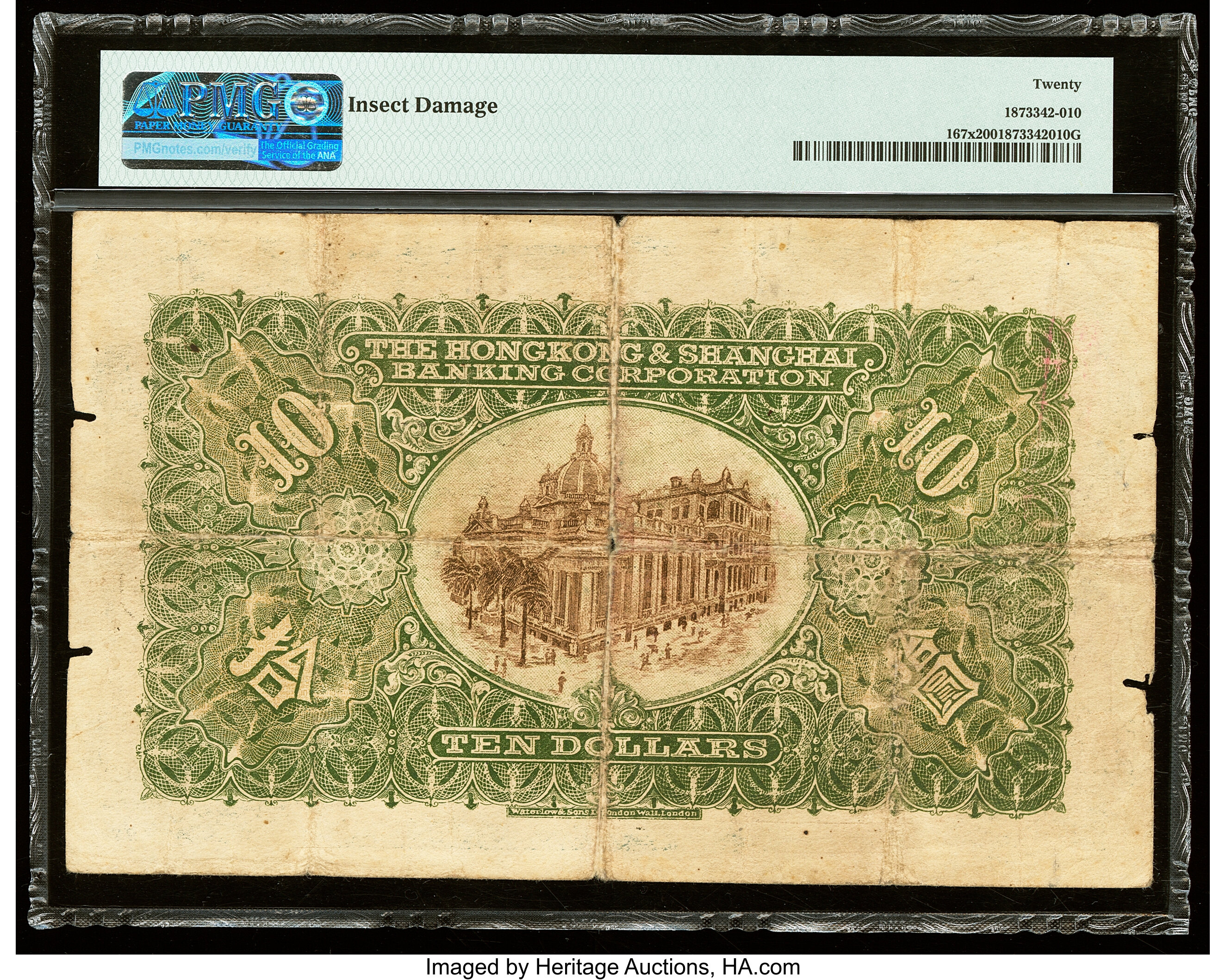 image for: Hong Kong  10 dollars(B650bs)