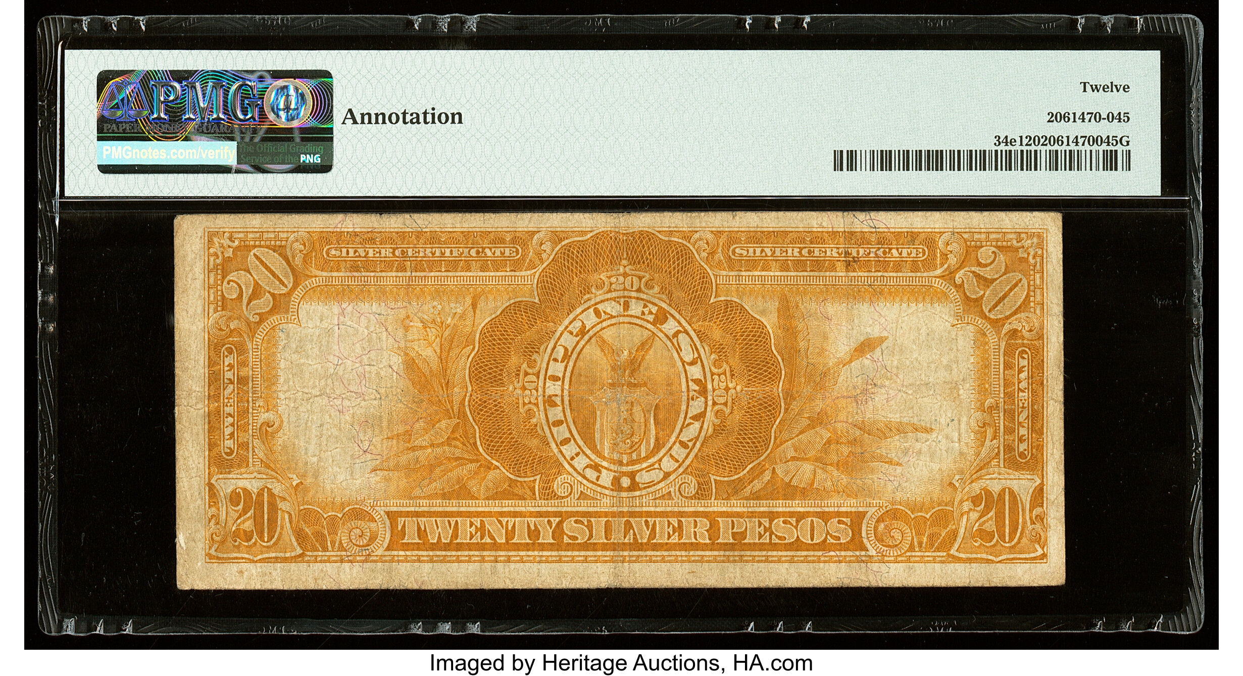 image for: Philippines  20 silver pesos (B511b)