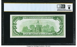 image for: Fr. 1890-D $100 1929 Federal Reserve Bank Note. PCGS Banknote Gem Unc 65 PPQ....