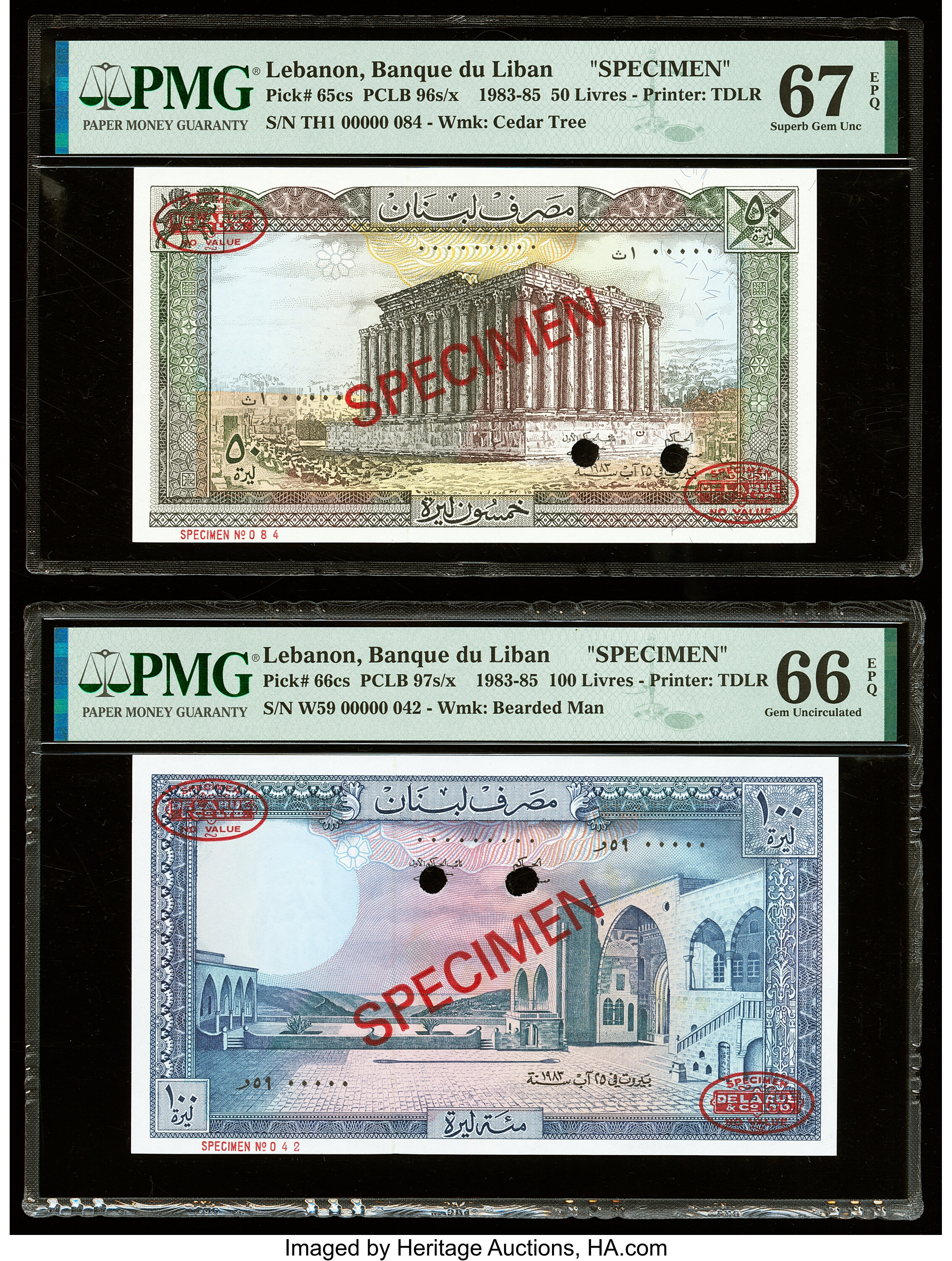 image for: Lebanon  50 livres (pounds) (B506as2)
