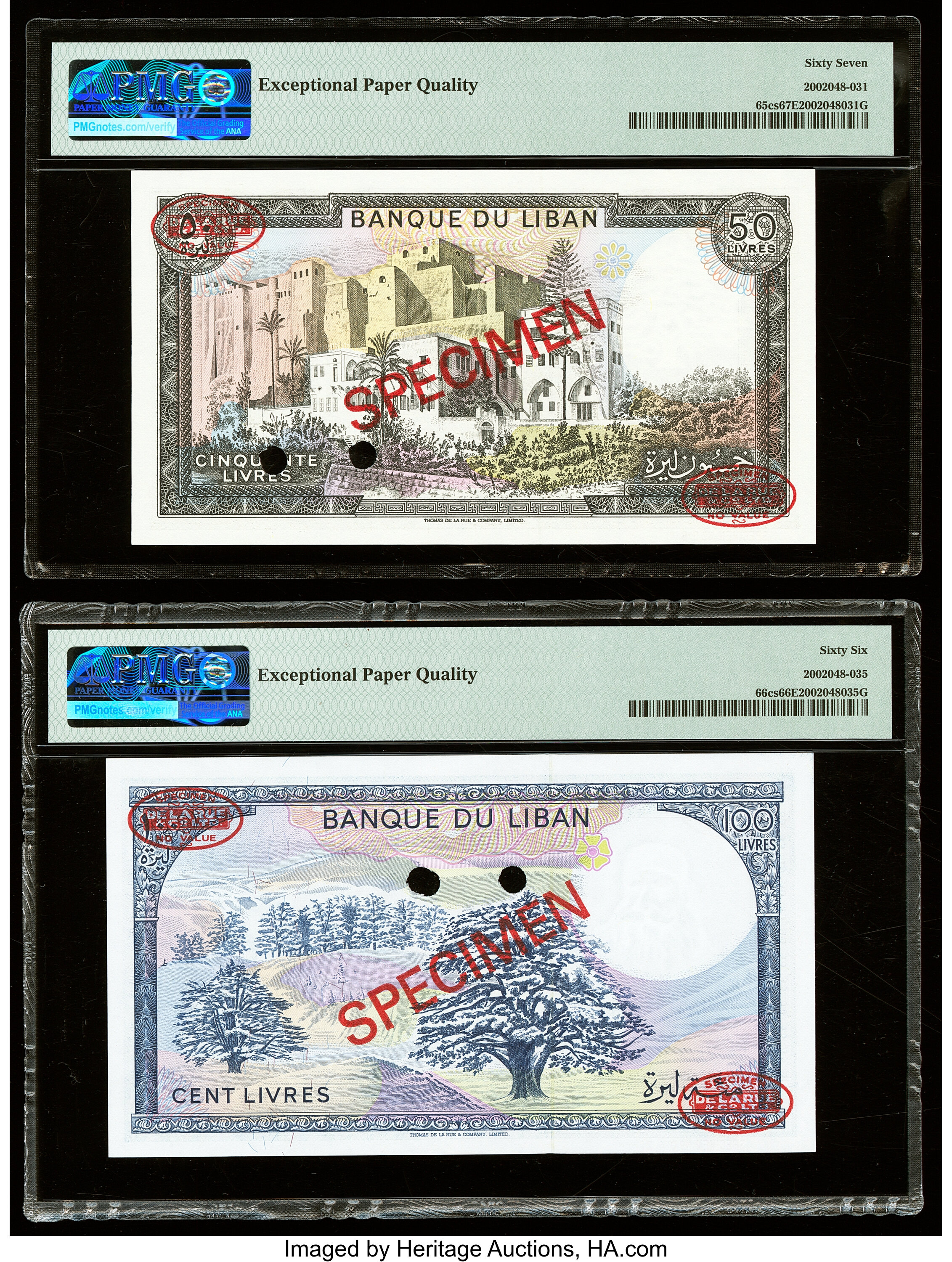 image for: Lebanon  50 livres (pounds) (B505g)