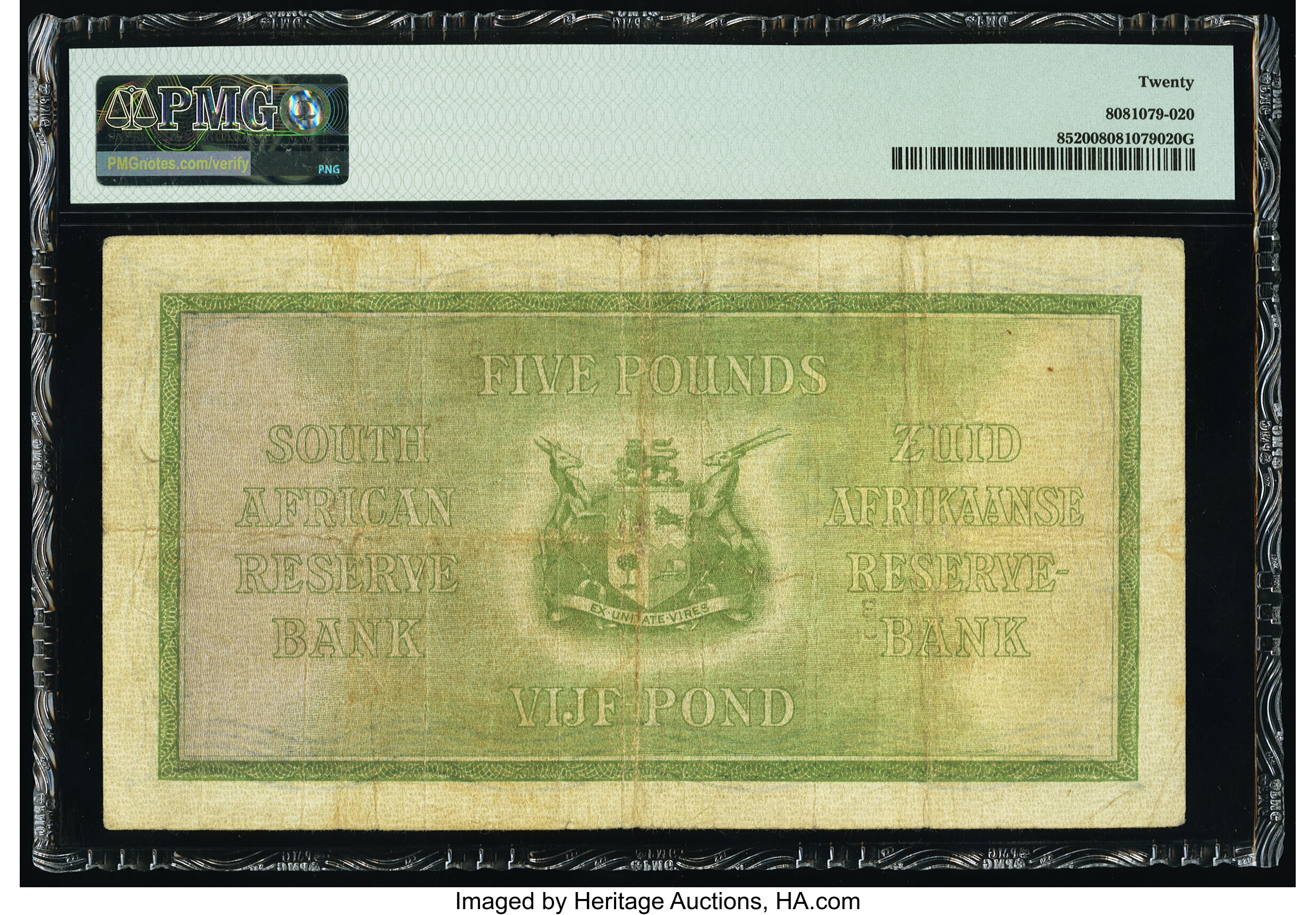 image for: South Africa  5 pounds (B713as)