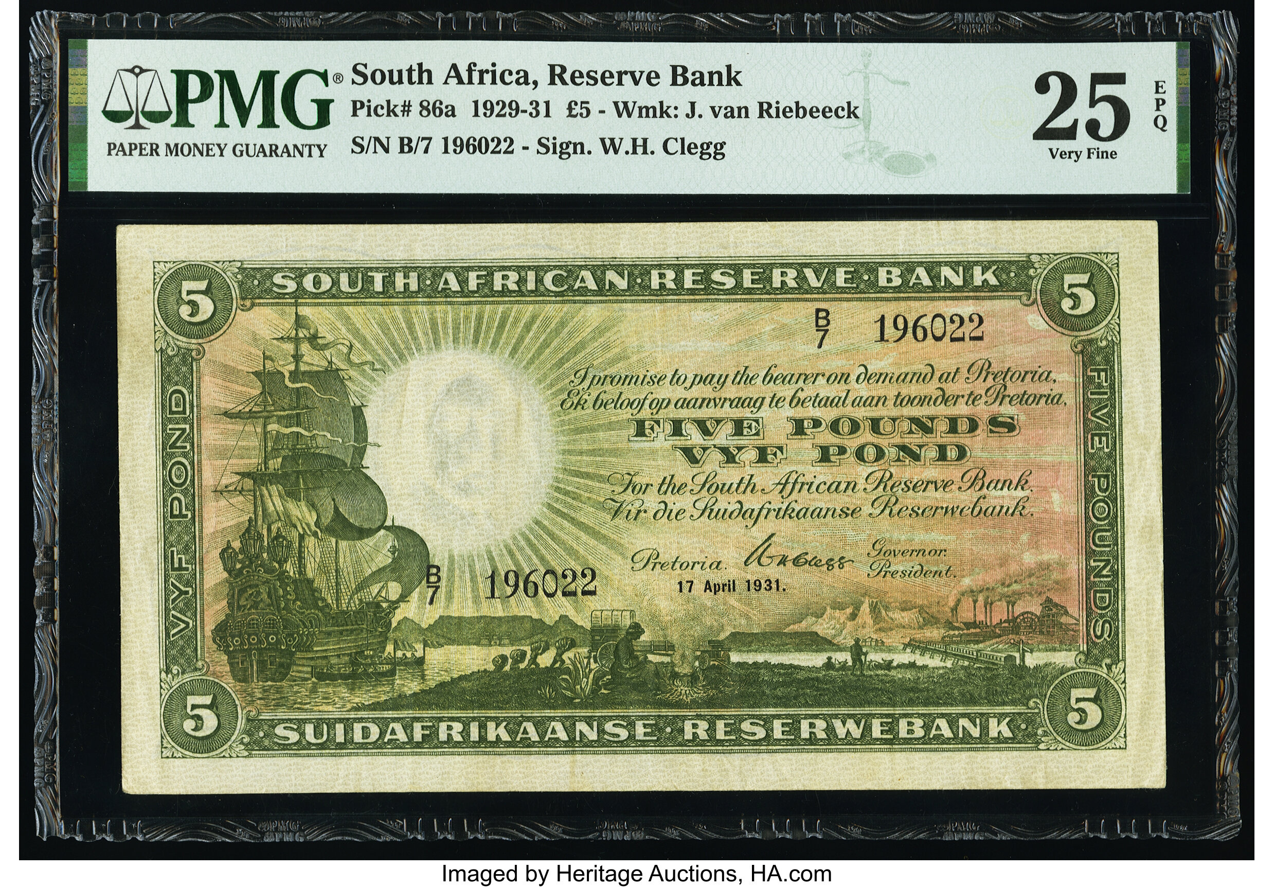 image for: South Africa  5 pounds (B714bs1)
