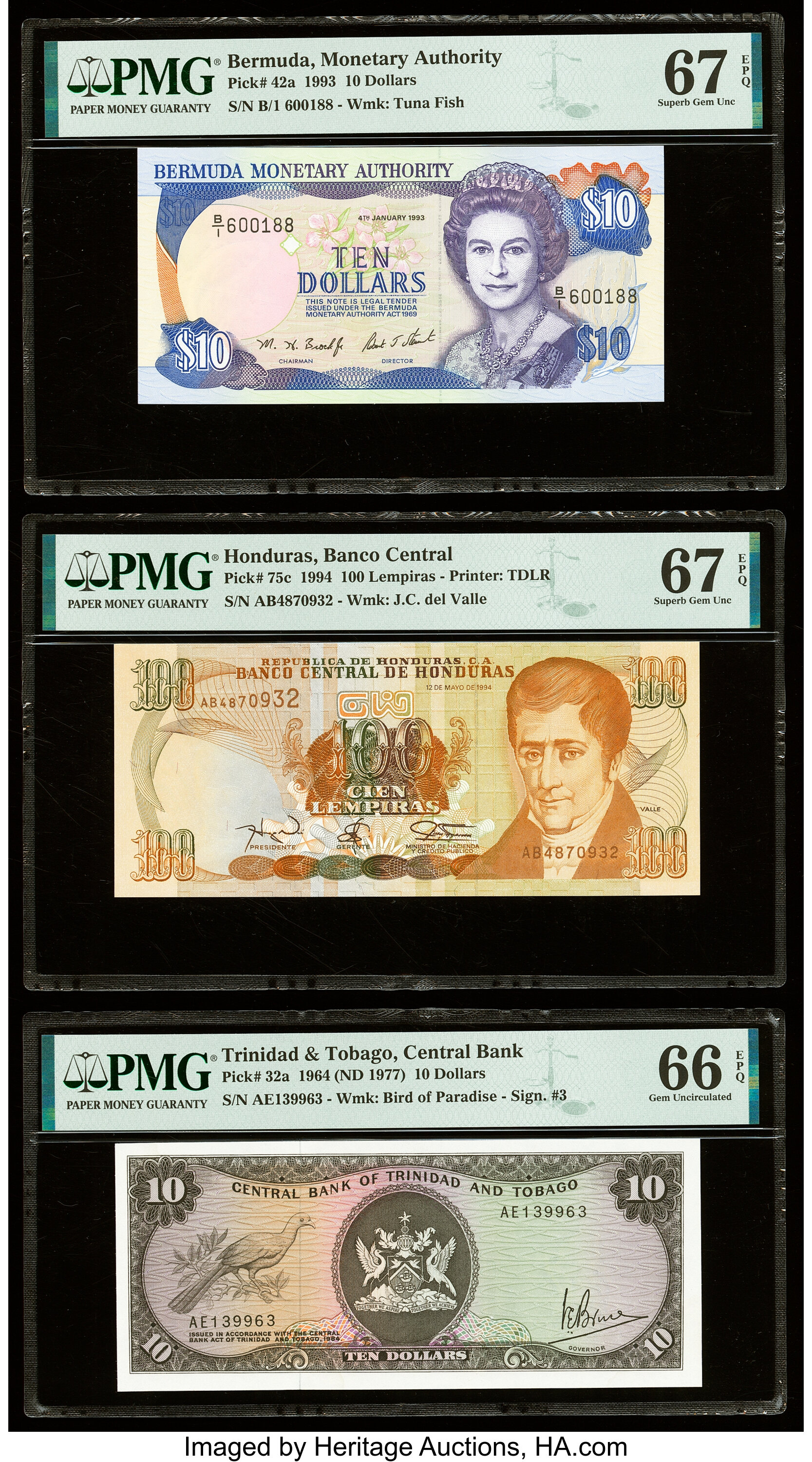 image for: Bermuda  10 dollars (B216d)
