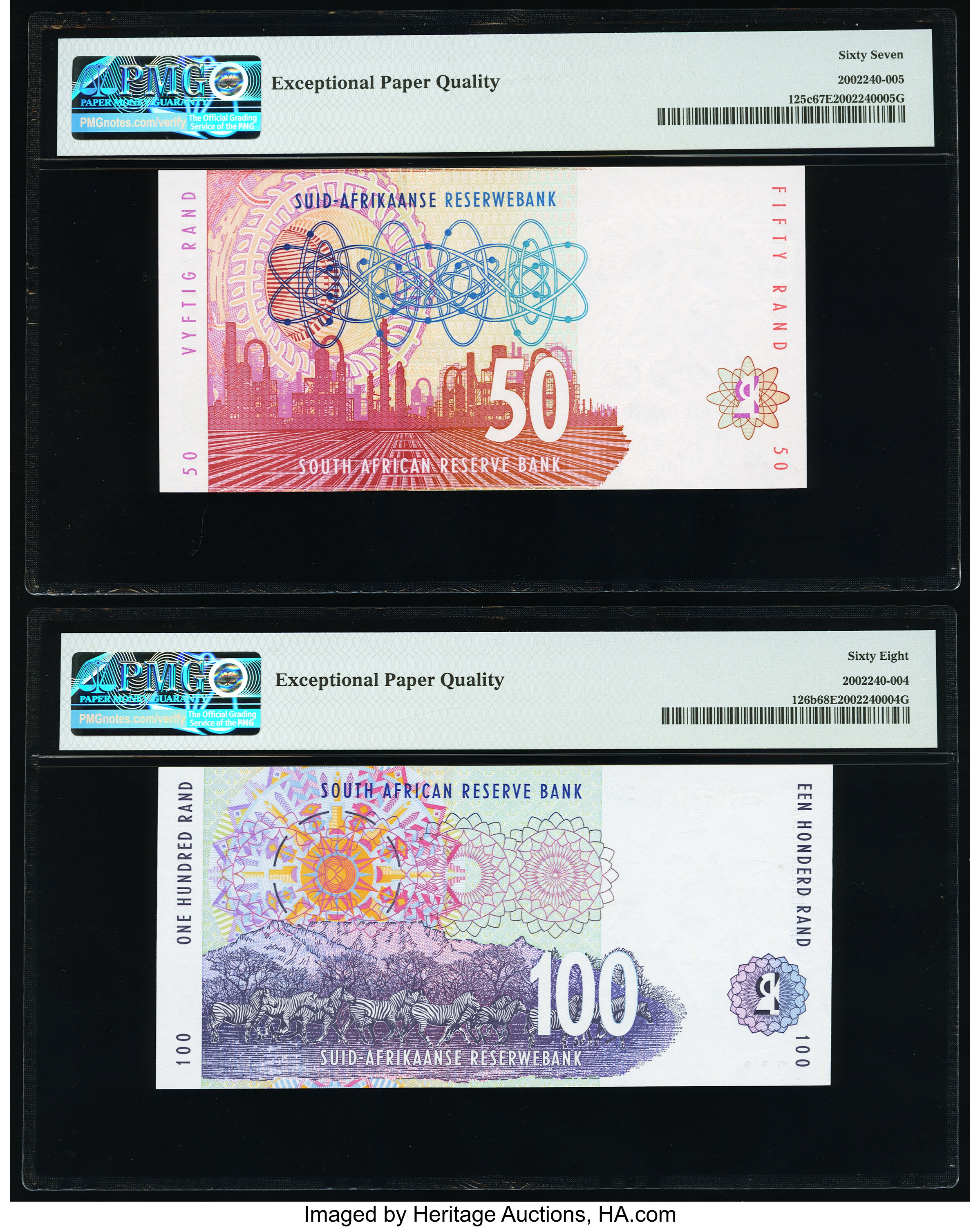 image for: South Africa  100 rand (B755a)