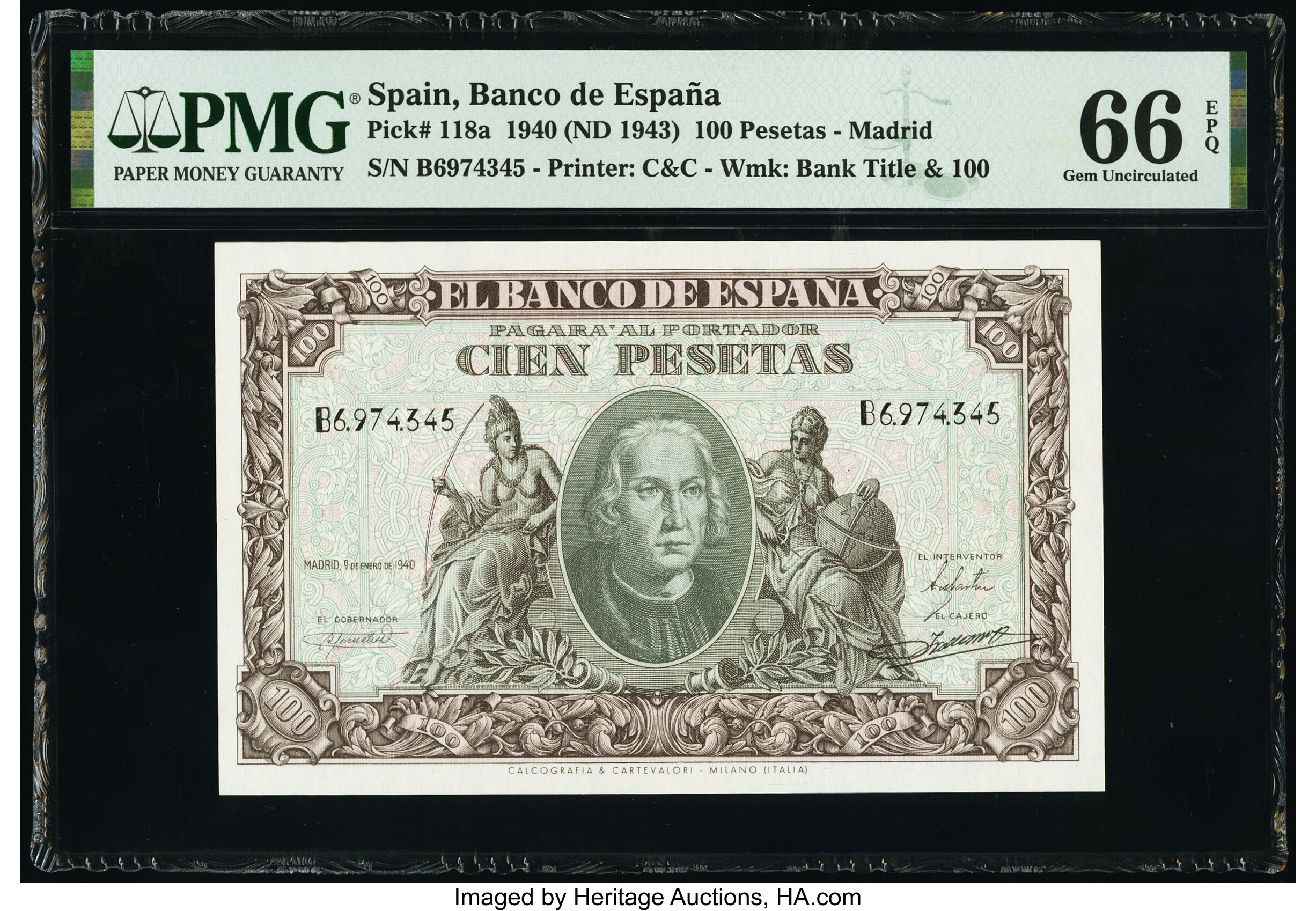 image for: Spain  100 pesetas (B584at2)